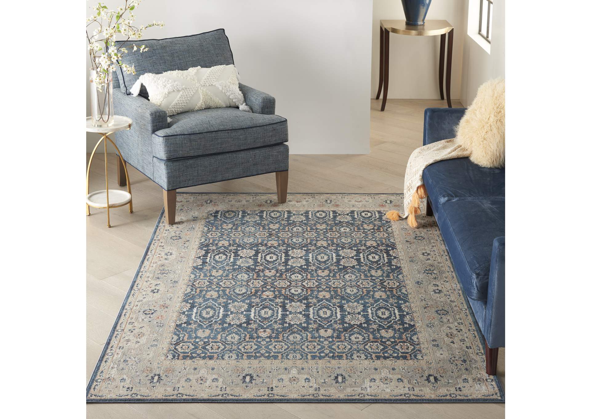 Kathy Ireland Ki25 Malta 5' x 8' Area Rug,Nourison