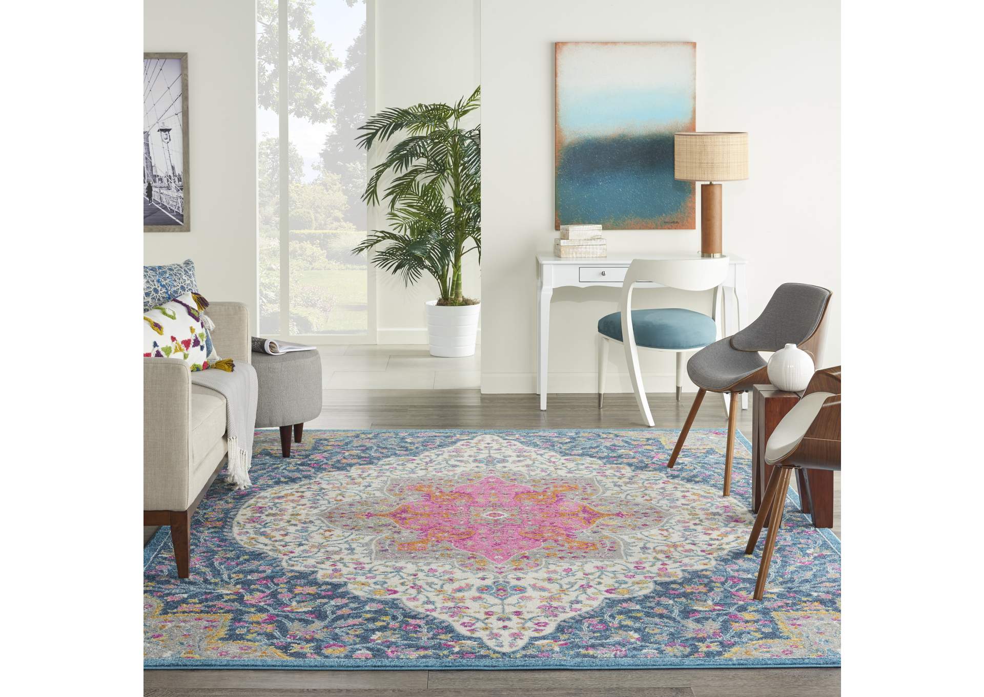 Nourison Passion 9'x12' Multicolor Area Rug,Nourison