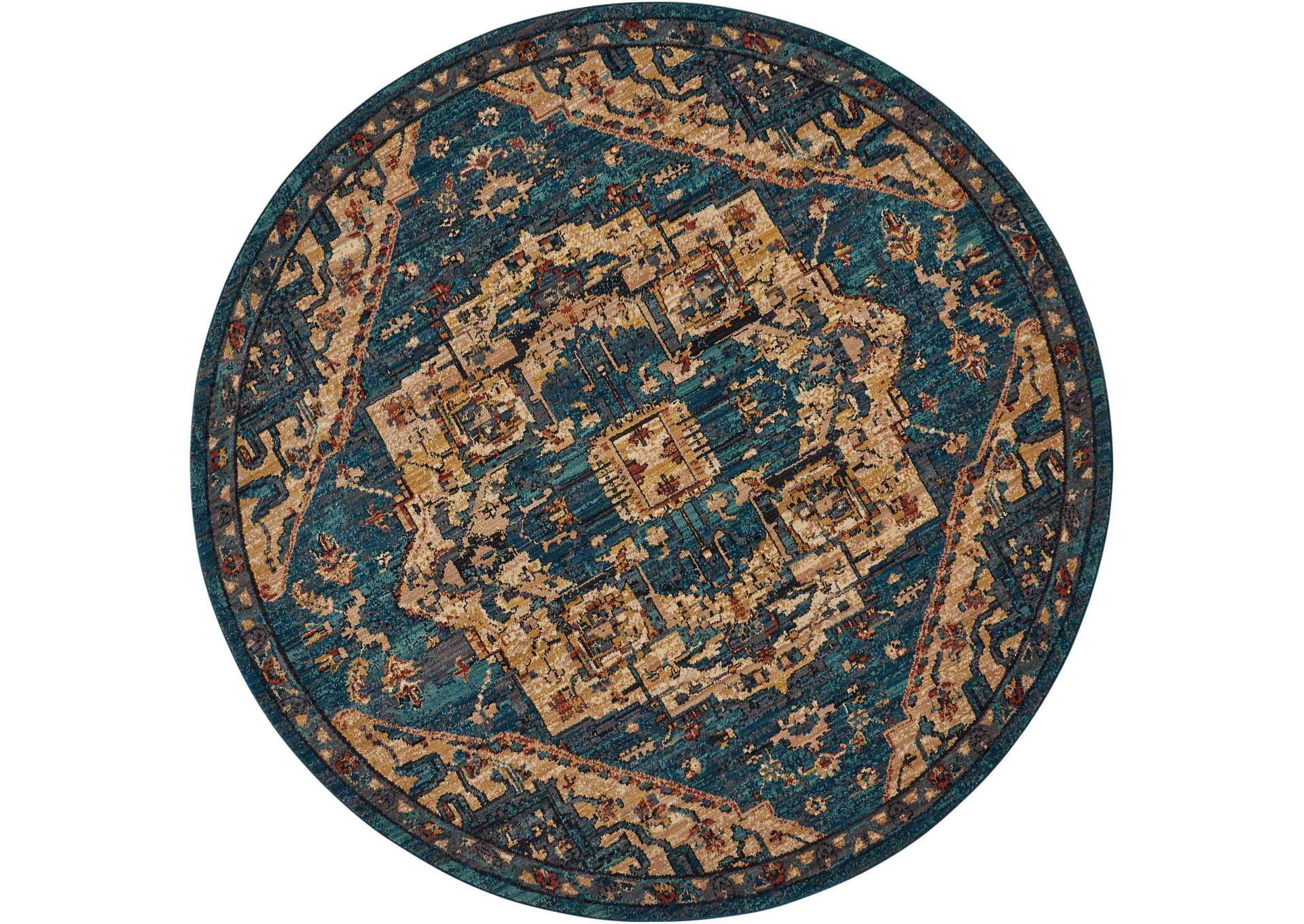 Nourison 2020 NR206 5' Round Area Rug,Nourison