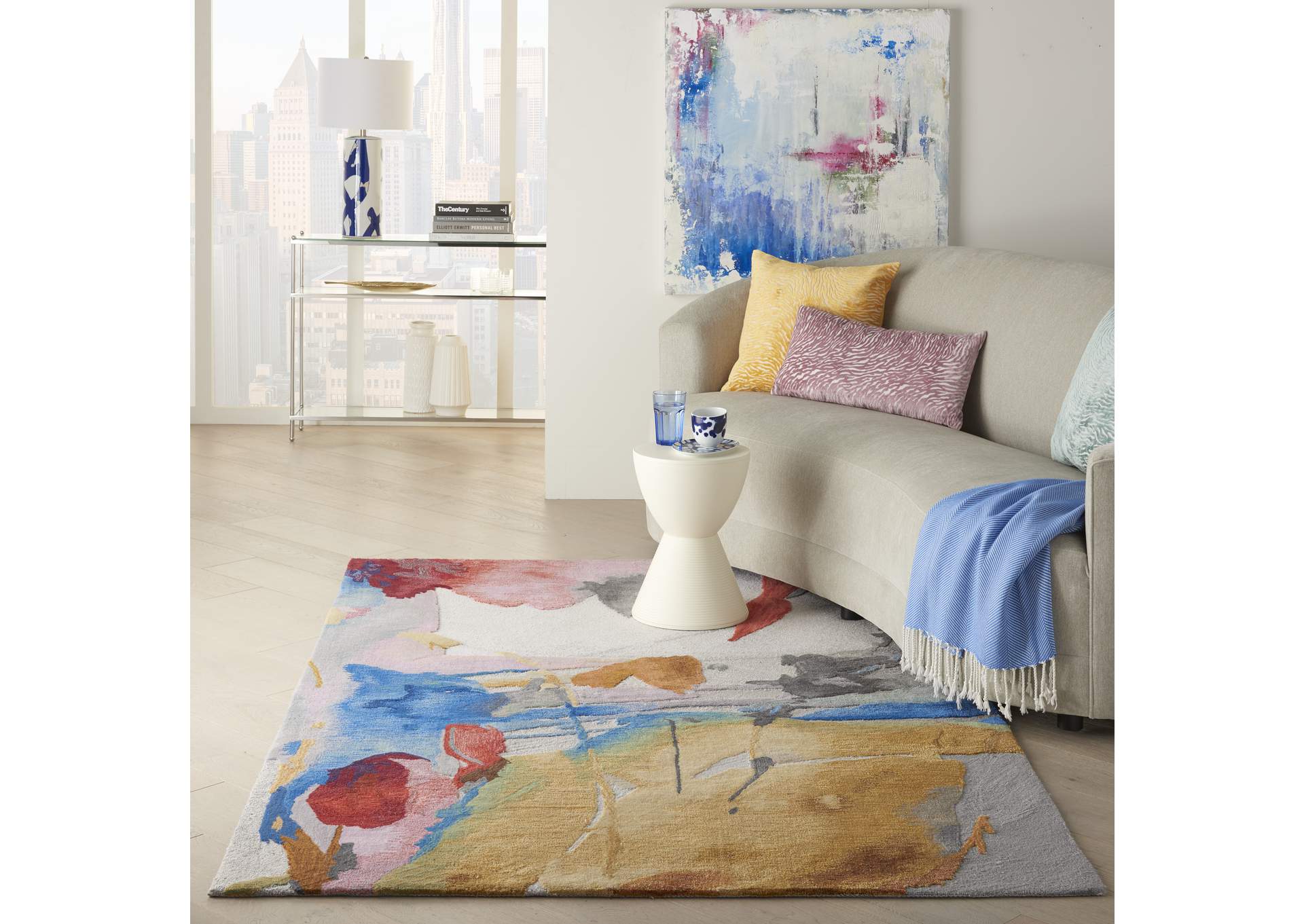 Nourison Symmetry 5' x 8' Area Rug,Nourison