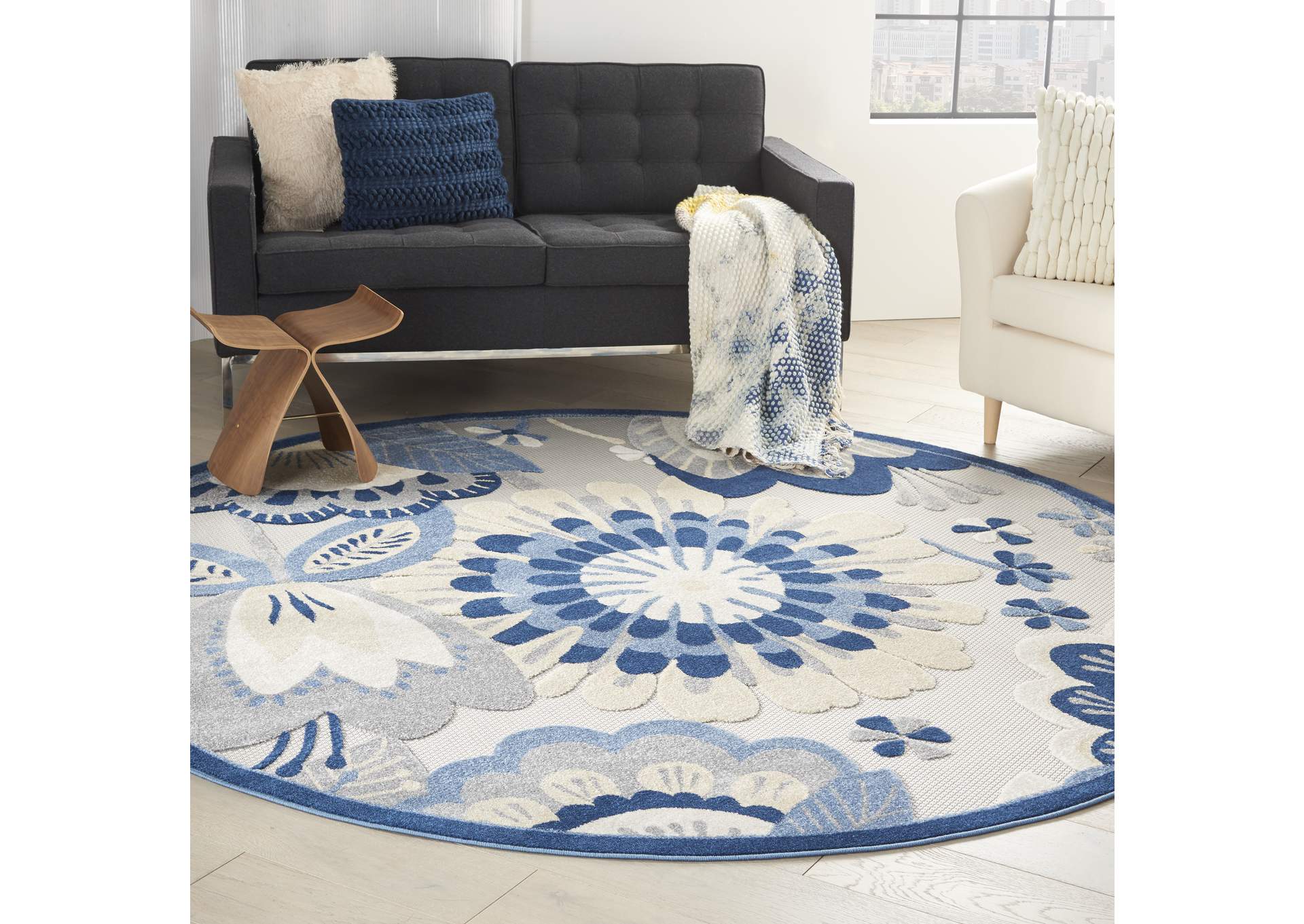 Nourison Aloha 8' Round Area Rug,Nourison
