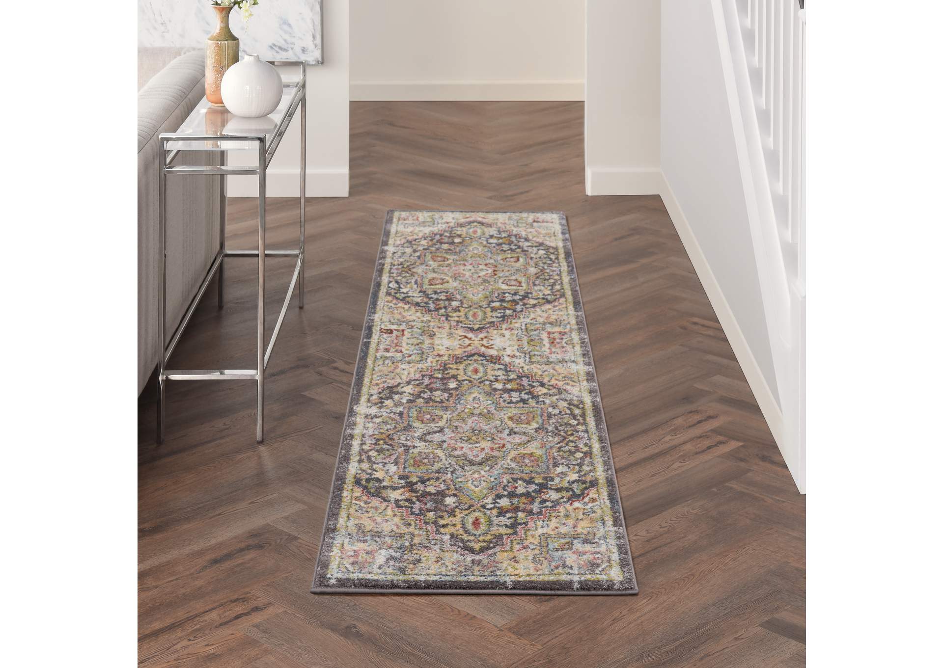 Nourison Soraya 8' Runner Area Rug,Nourison
