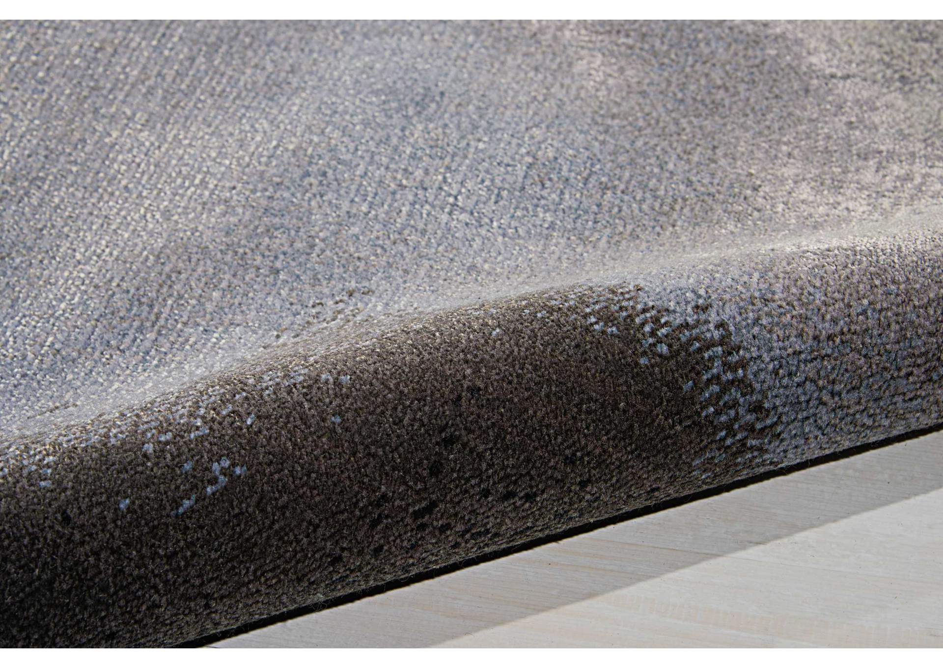 Nourison Twilight TWI18 Black and Grey 12'x15' Oversized Rug,Nourison