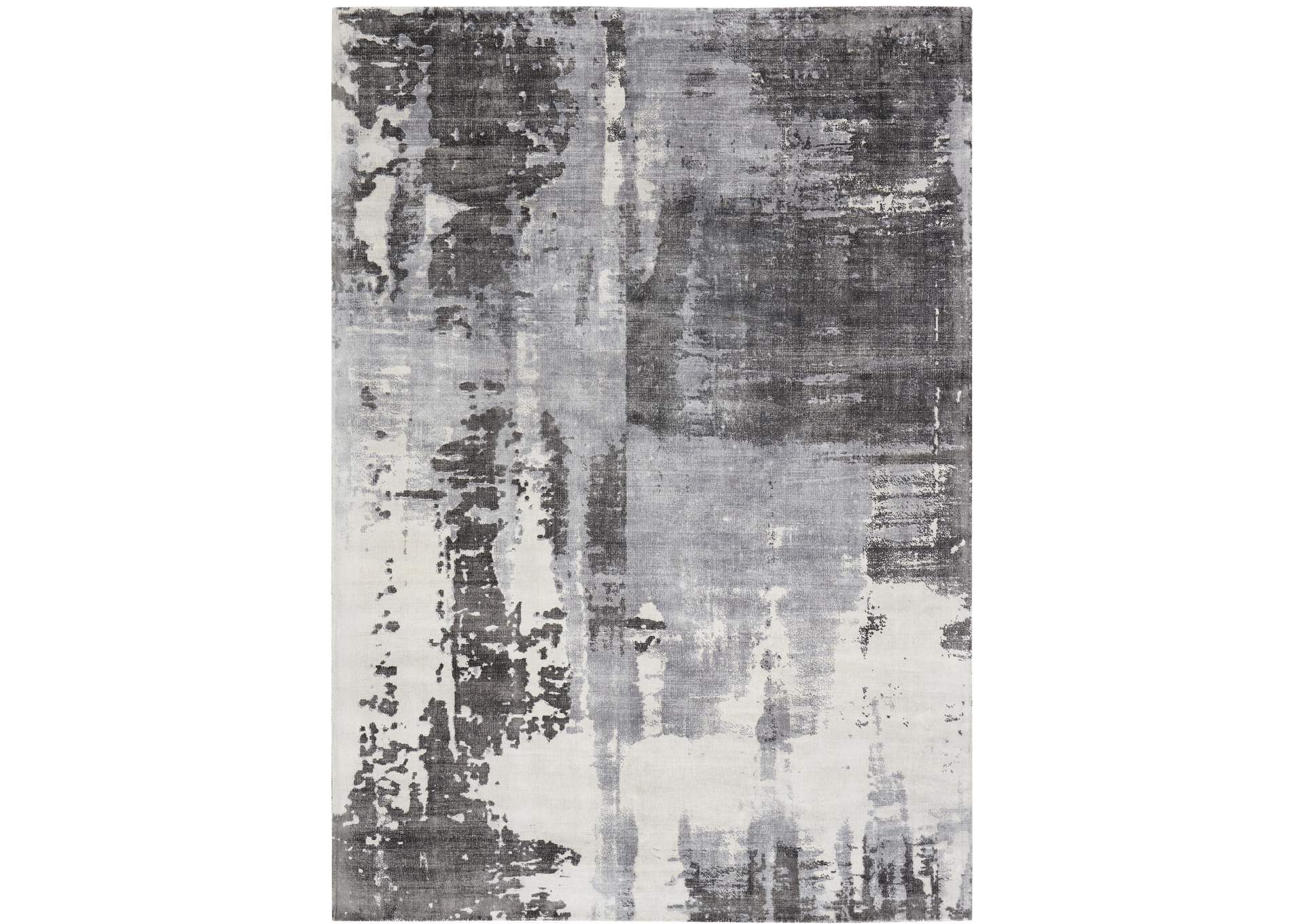 kathy ireland Home Safari Dreams KI373 Grey 5'x8' Area Rug,Nourison