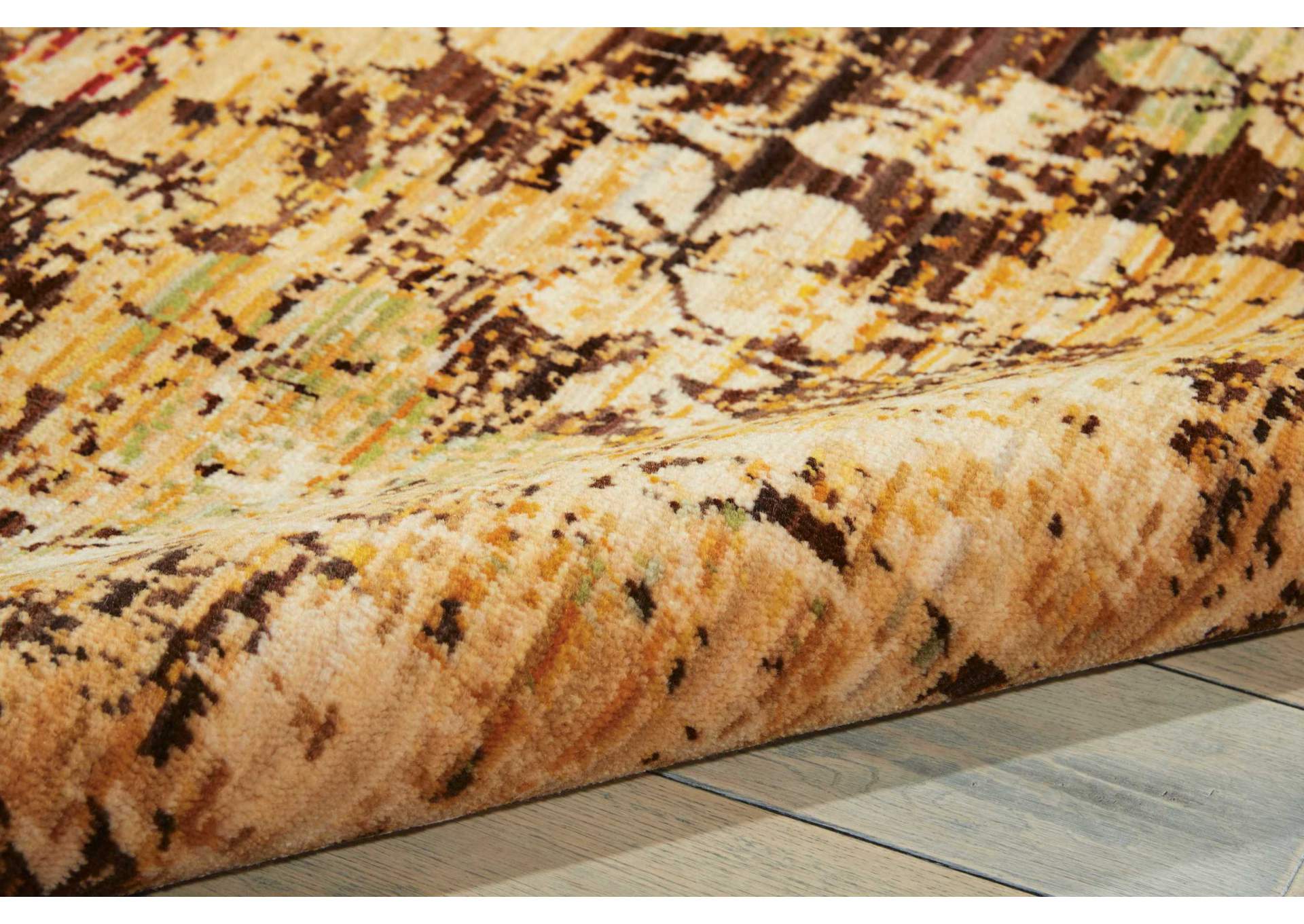 Nourison Rhapsody RH004 Beige 5'x8' Area Rug,Nourison