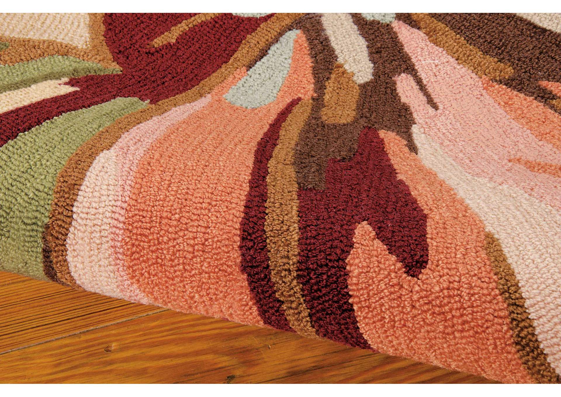 Nourison Fantasy FA16 Multicolor 3'x5' Area Rug,Nourison