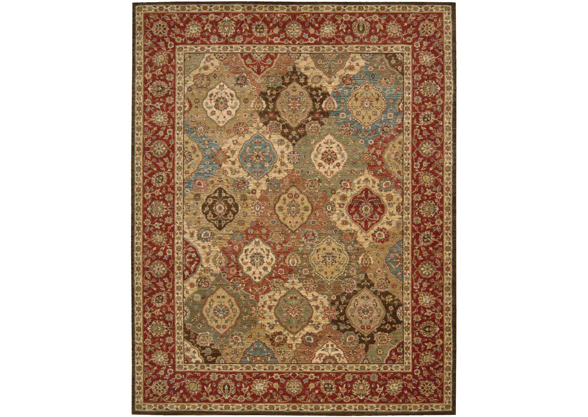 Nourison Living Treasures LI03 Multicolor 10'x14' Rug,Nourison