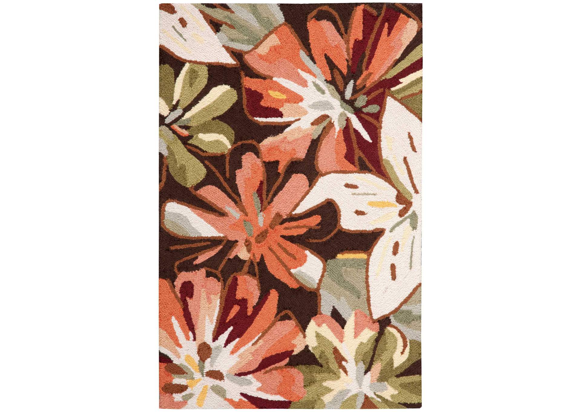 Nourison Fantasy FA16 Multicolor 3'x5' Area Rug,Nourison