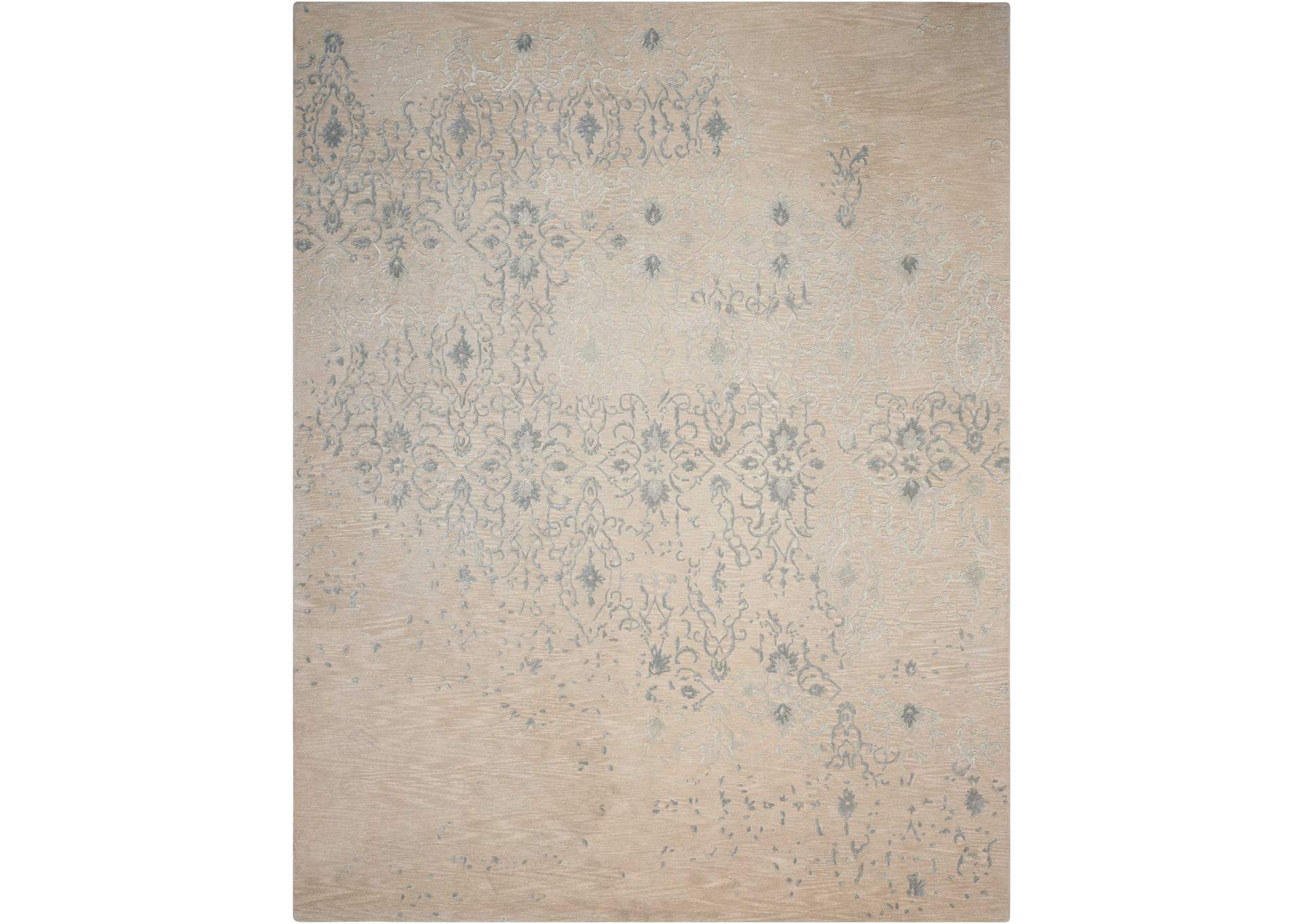 Nourison Opaline OPA06 Beige 9'x12' Oversized Rug,Nourison