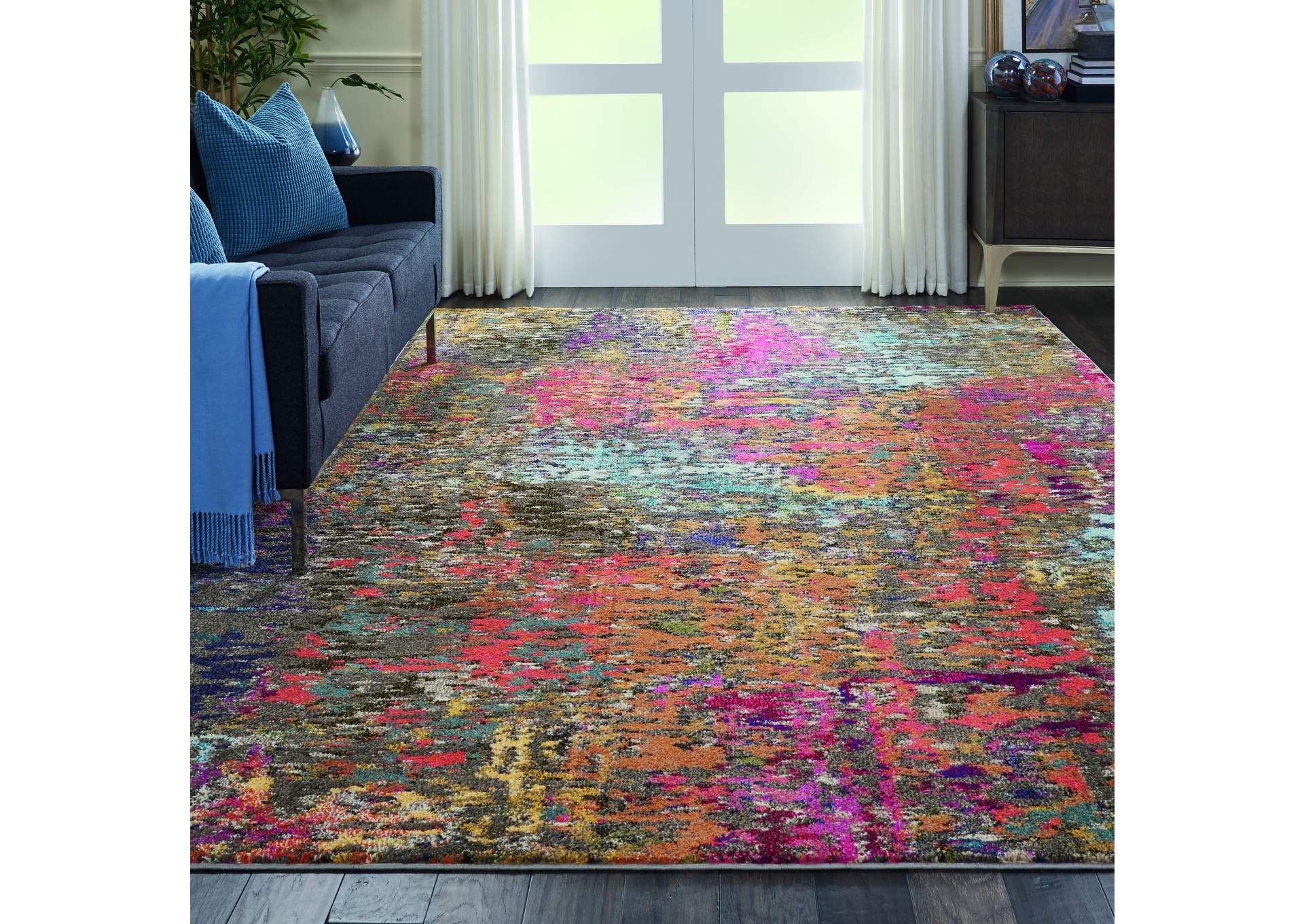 Nourison Celestial CES14 Multicolor 8'x11' Oversized Rug,Nourison