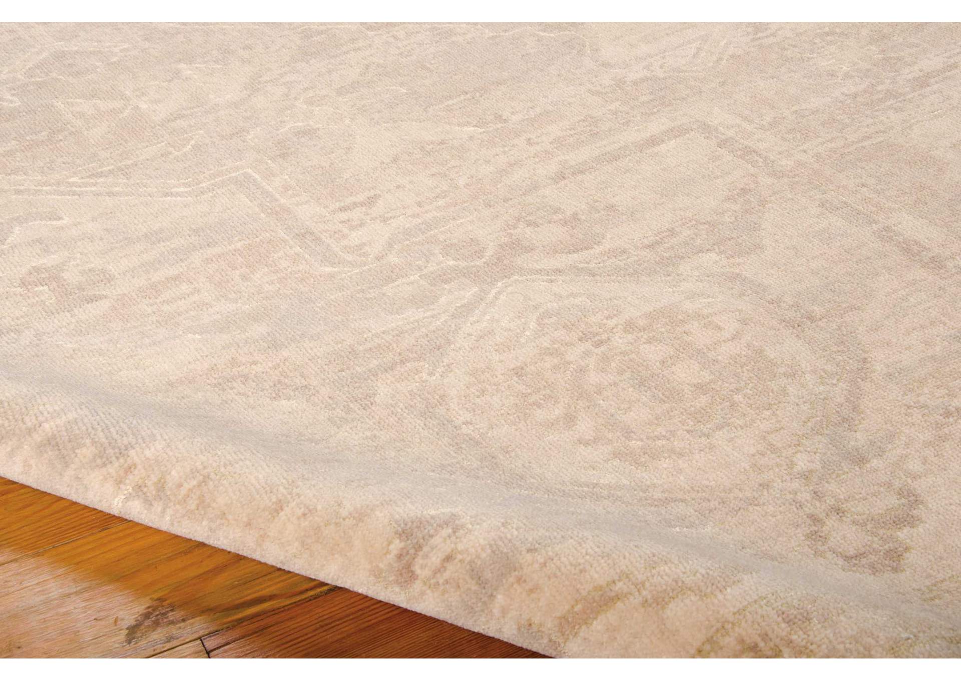 Nourison Silken Allure SLK15 Beige 10' Runner Hallway Rug,Nourison