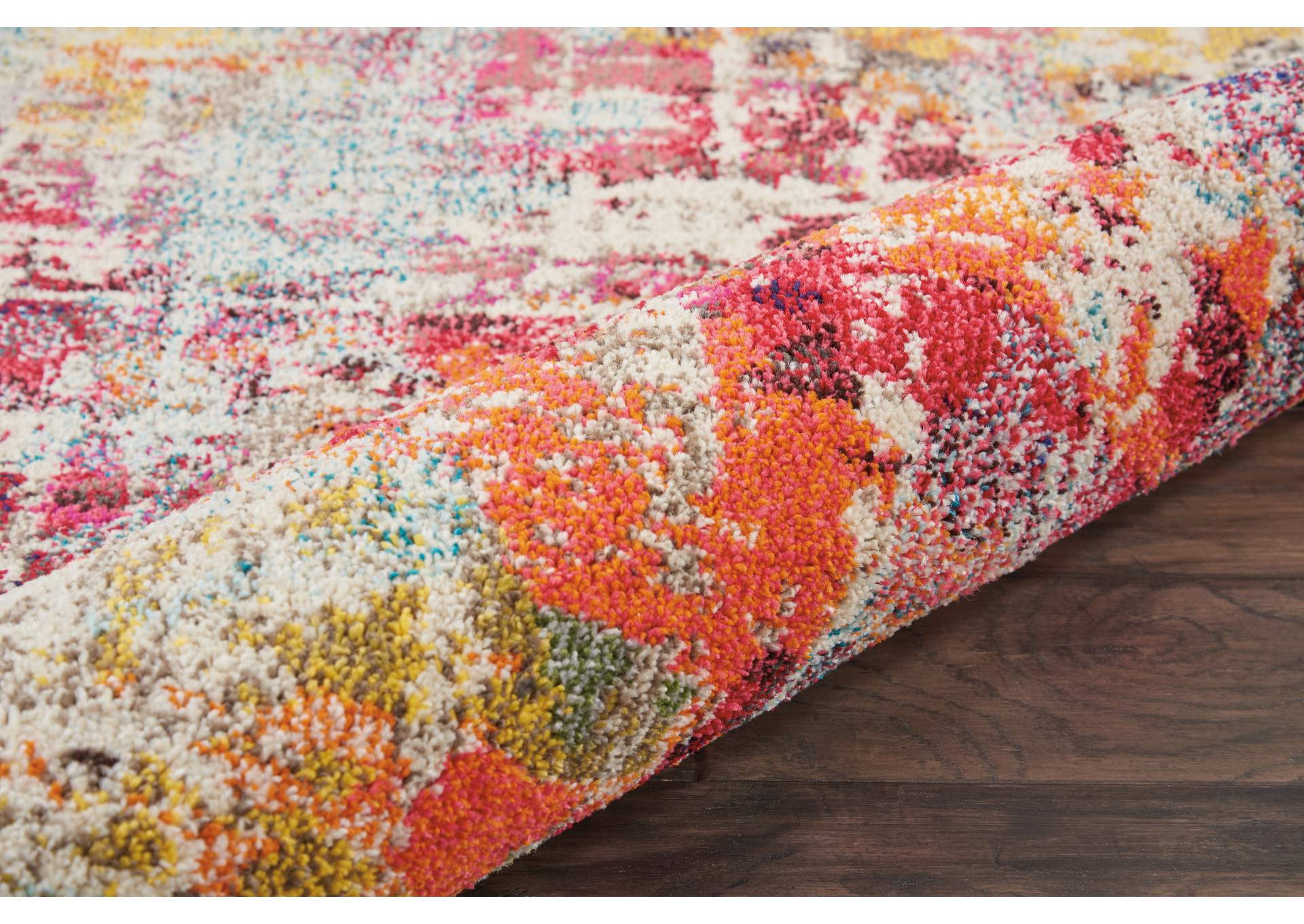 Nourison Celestial CES13 Multicolor 5'x7' Colorful Area Rug,Nourison