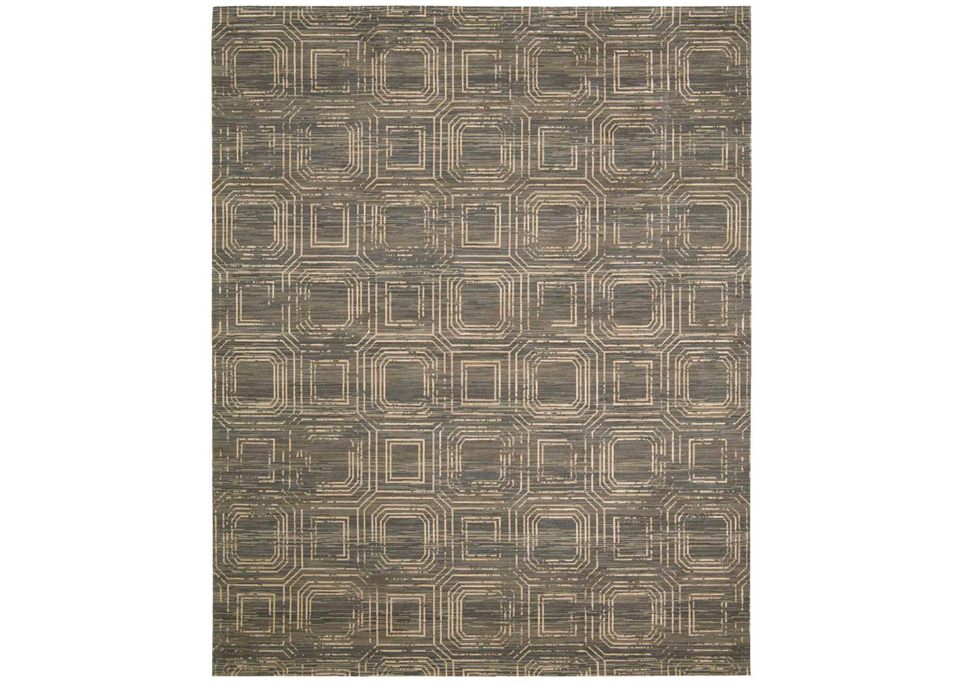 Nourison Silken Allure SLK24 Grey 5'x8' Area Rug,Nourison