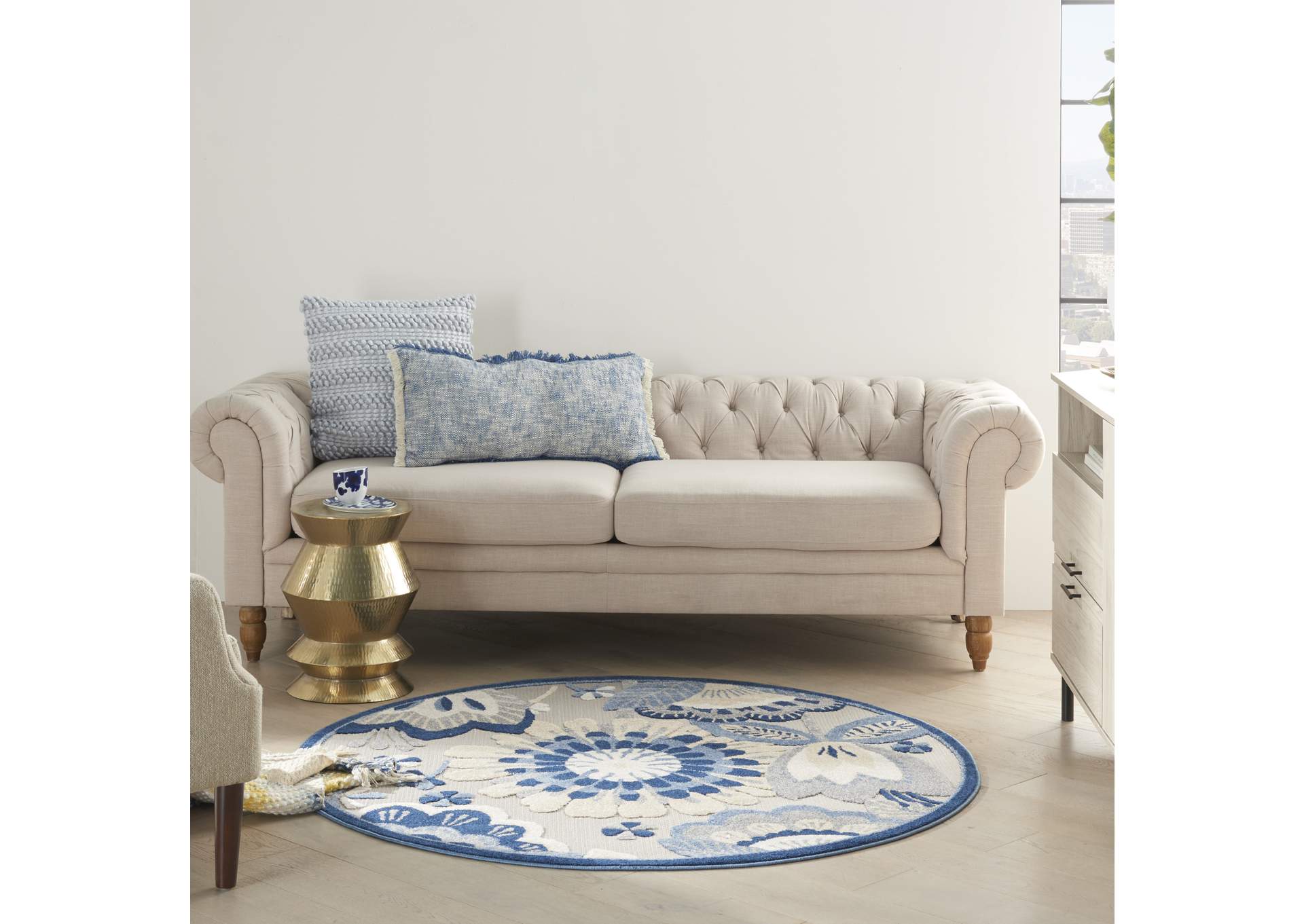 Nourison Aloha 5' Round Area Rug,Nourison