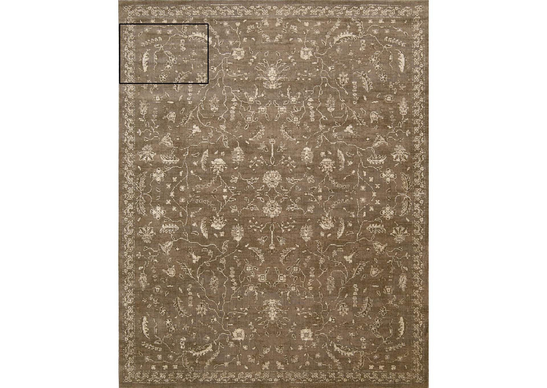 Nourison Silk Elements SKE02 9'x12' Rug,Nourison