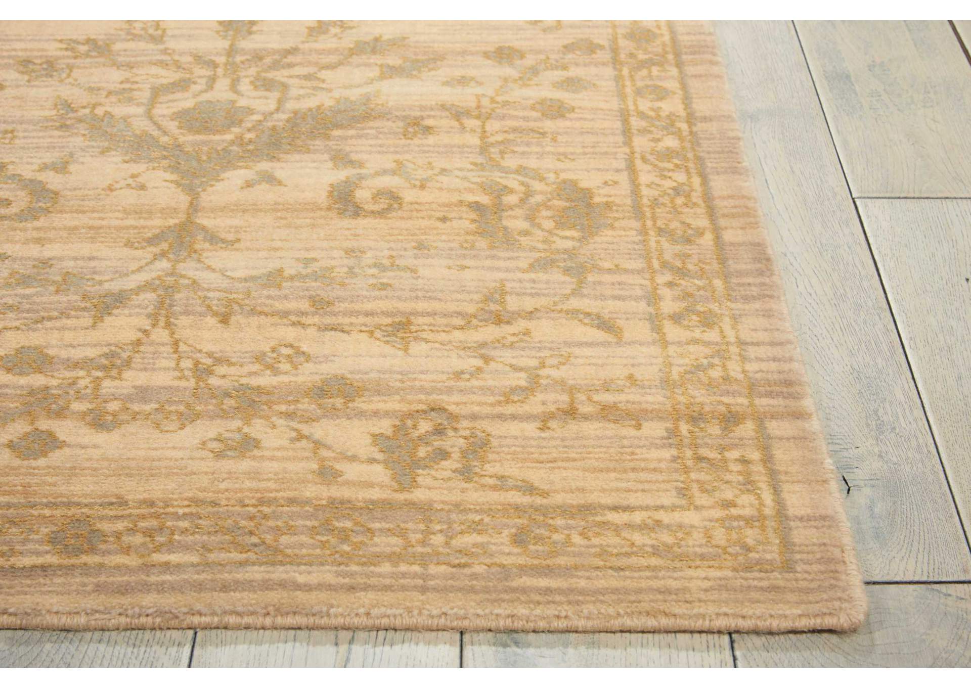 Nourison Silk Elements SKE29 Beige 10' Runner Hallway Rug,Nourison