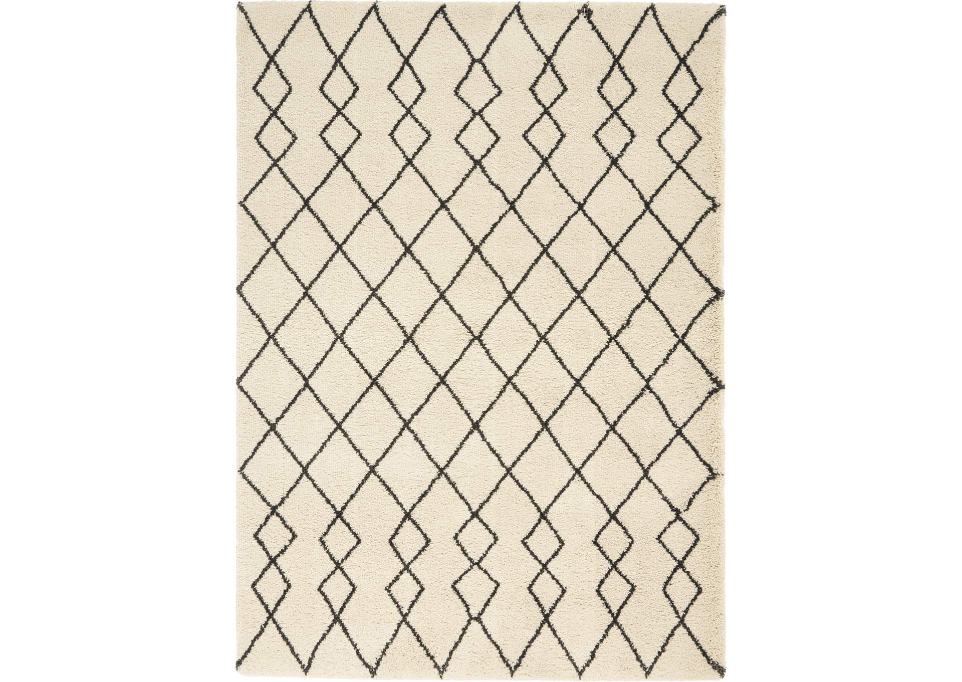 Nourison Martil MAT01 Ivory White 5'x7' Moroccan Area Rug,Nourison