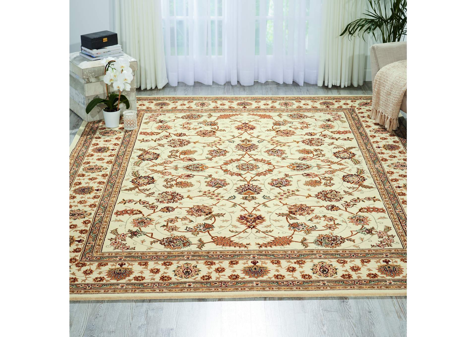 Nourison 2000 2023 Ivory 8'x10' Area Rug,Nourison