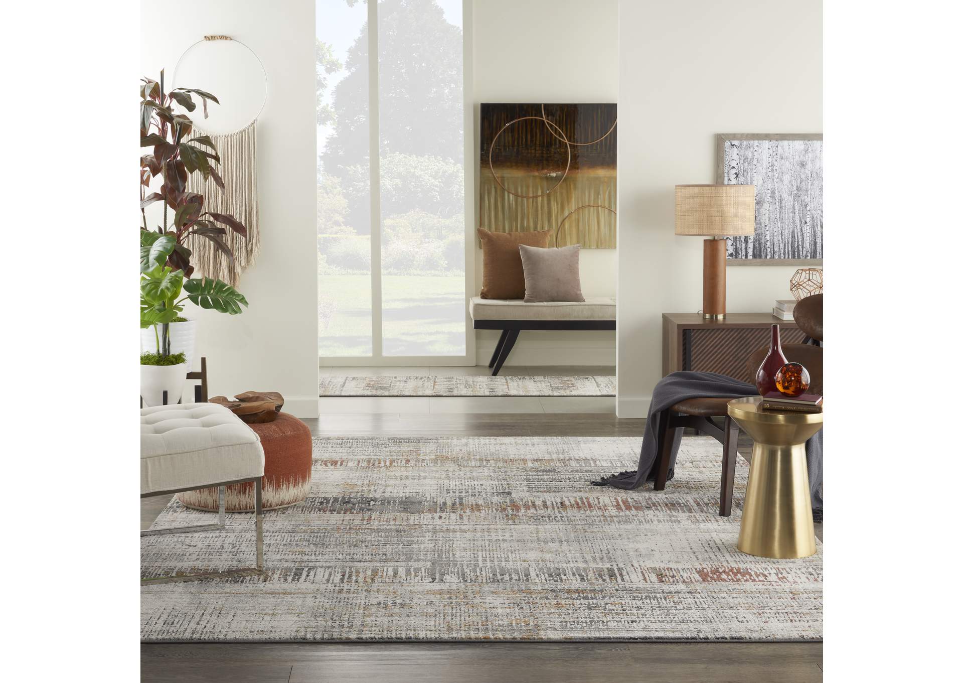 Nourison Tangra 9'x12' Multicolor Area Rug,Nourison