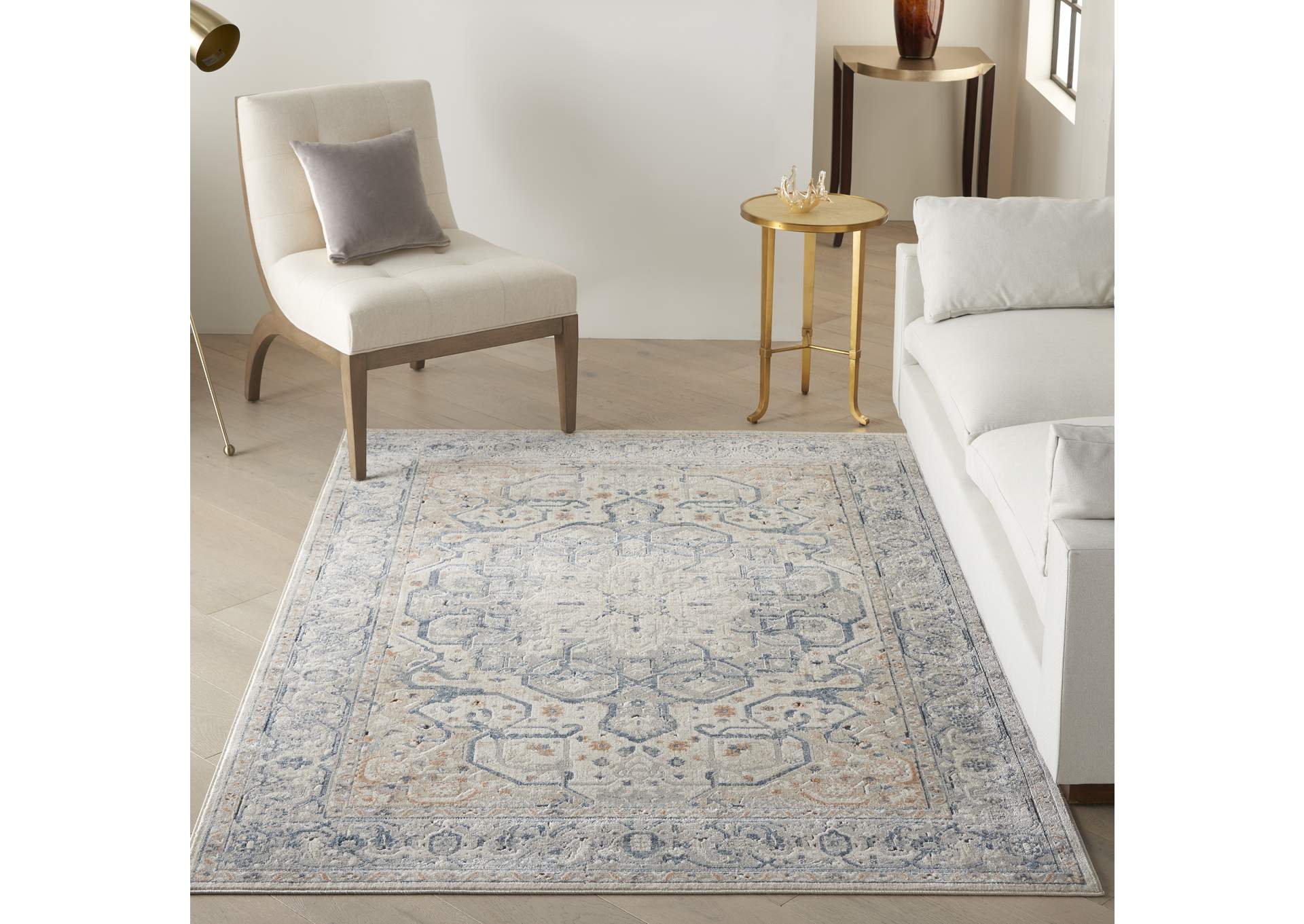 Kathy Ireland Ki25 Malta 5' x 8' Area Rug,Nourison