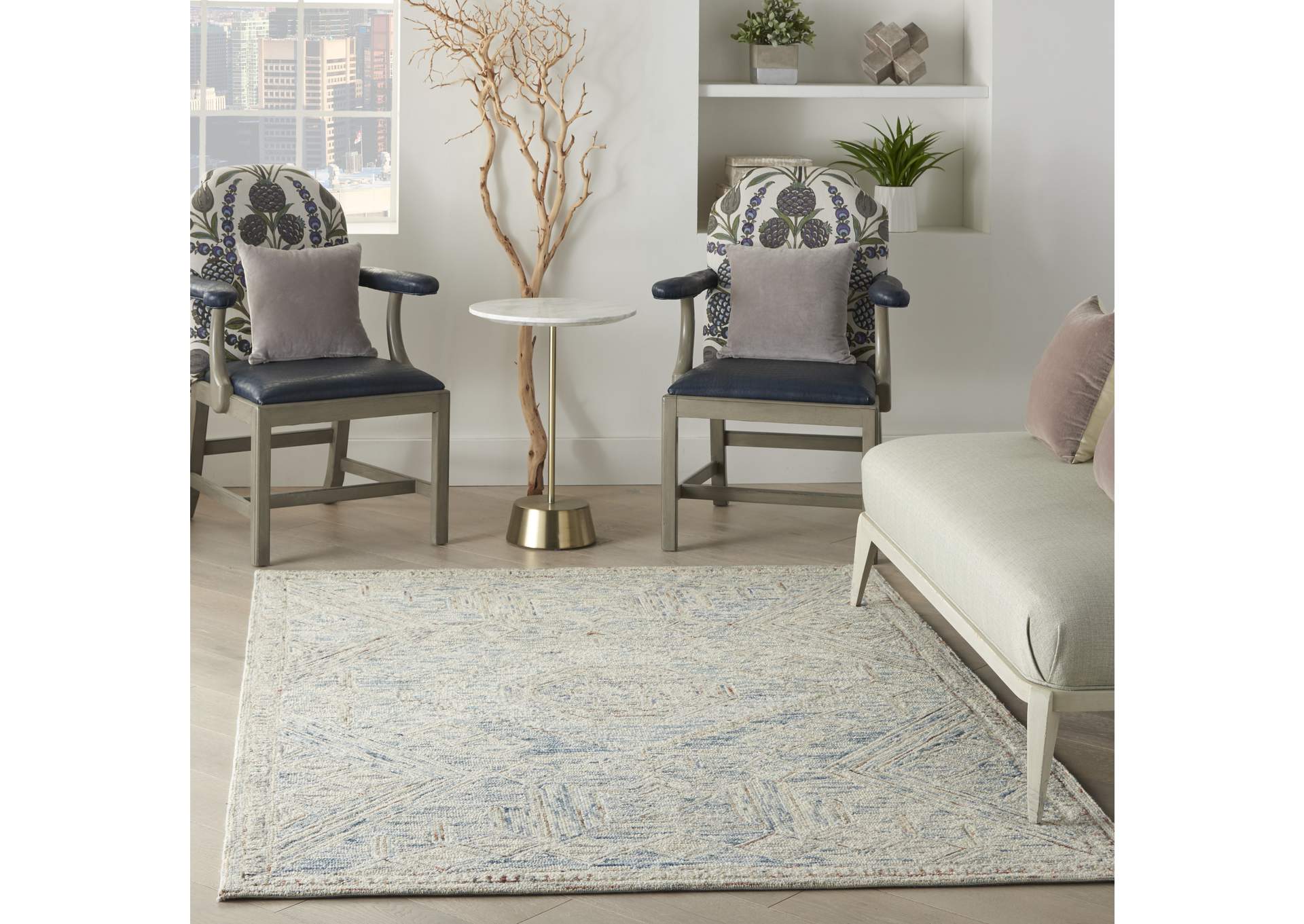 Nourison Interlock 5' x 8' Area Rug,Nourison