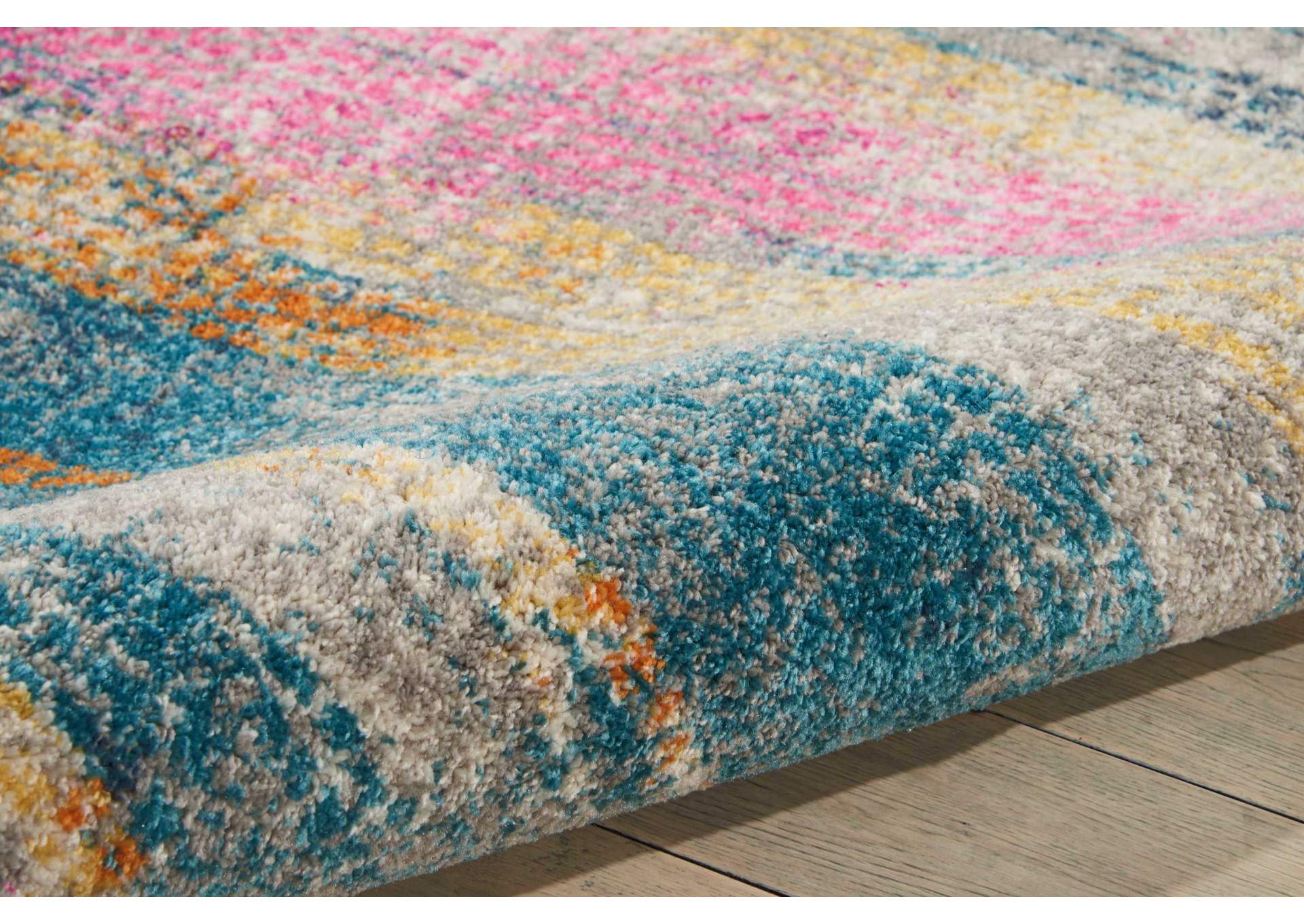 Nourison Passion PSN16 Multicolor 7'x10' Large Rug,Nourison