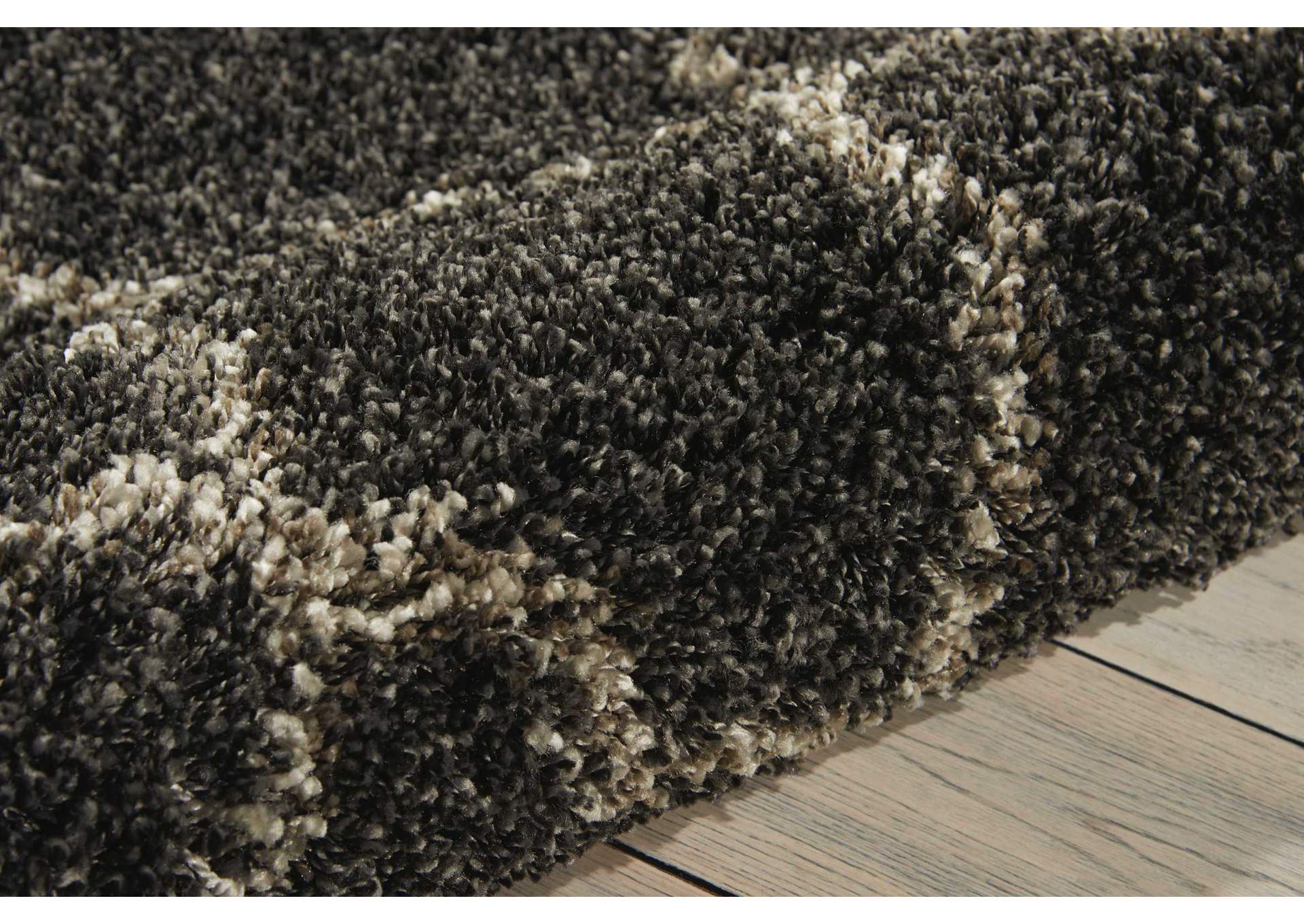 Nourison Amore AMOR2 Black 3'x5' Area Rug,Nourison