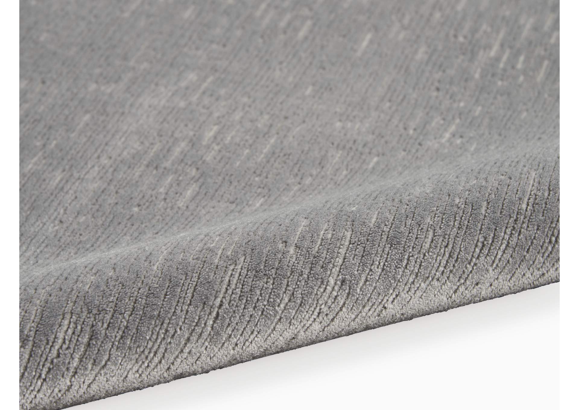 Calvin Klein Jackson CK781 Grey 5'x7' Contemporary Area Rug,Nourison