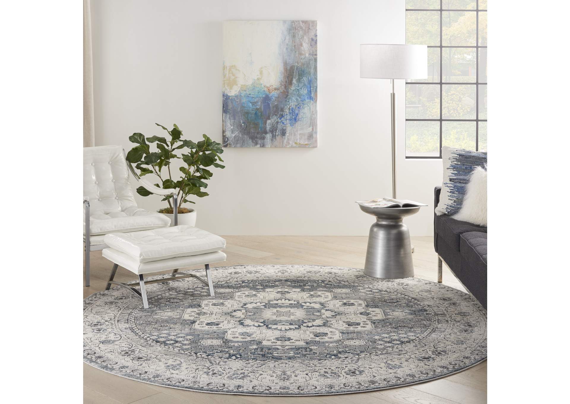 Nourison Quarry 8' Round Area Rug,Nourison