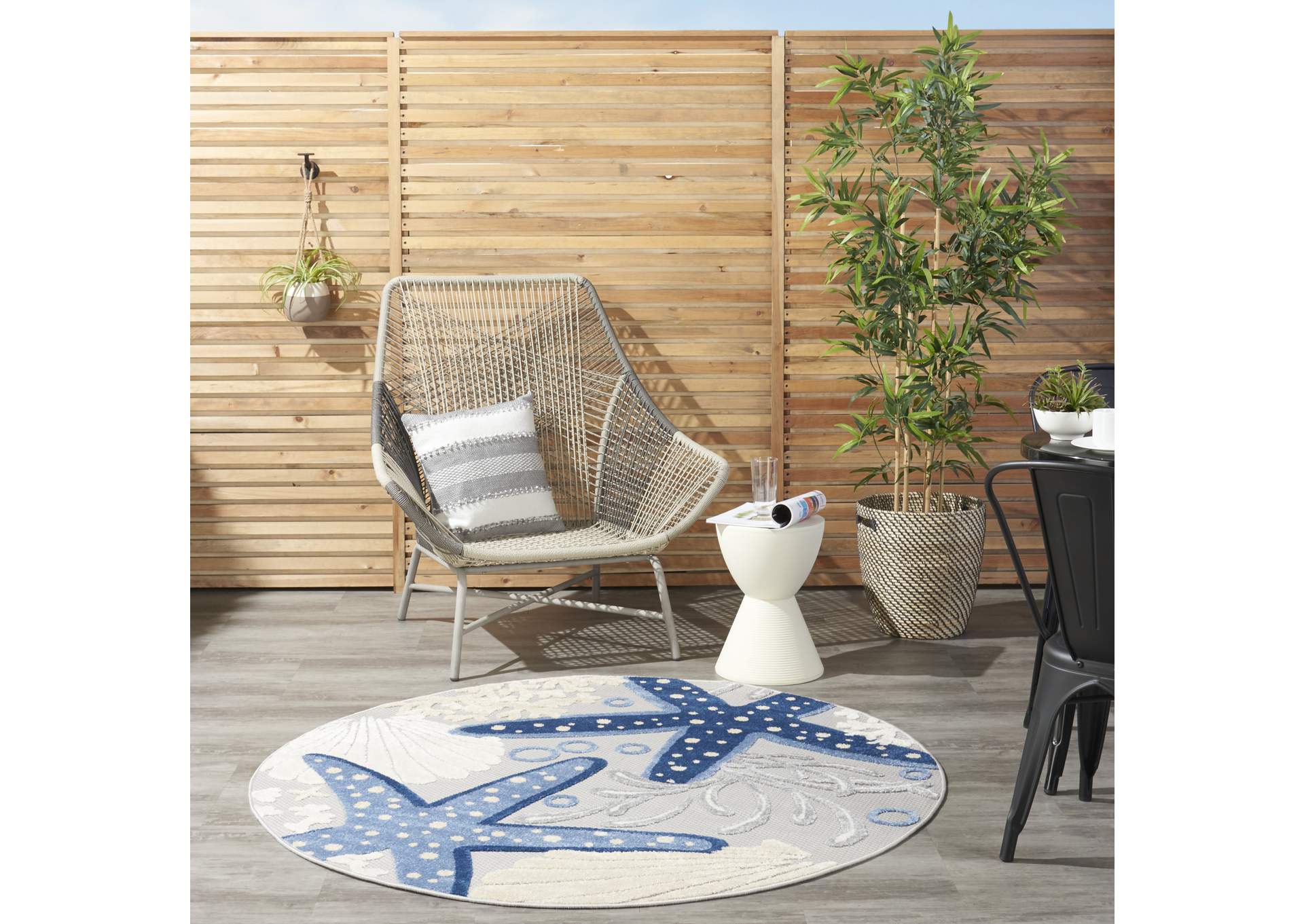 Nourison Aloha 4' Round Area Rug,Nourison