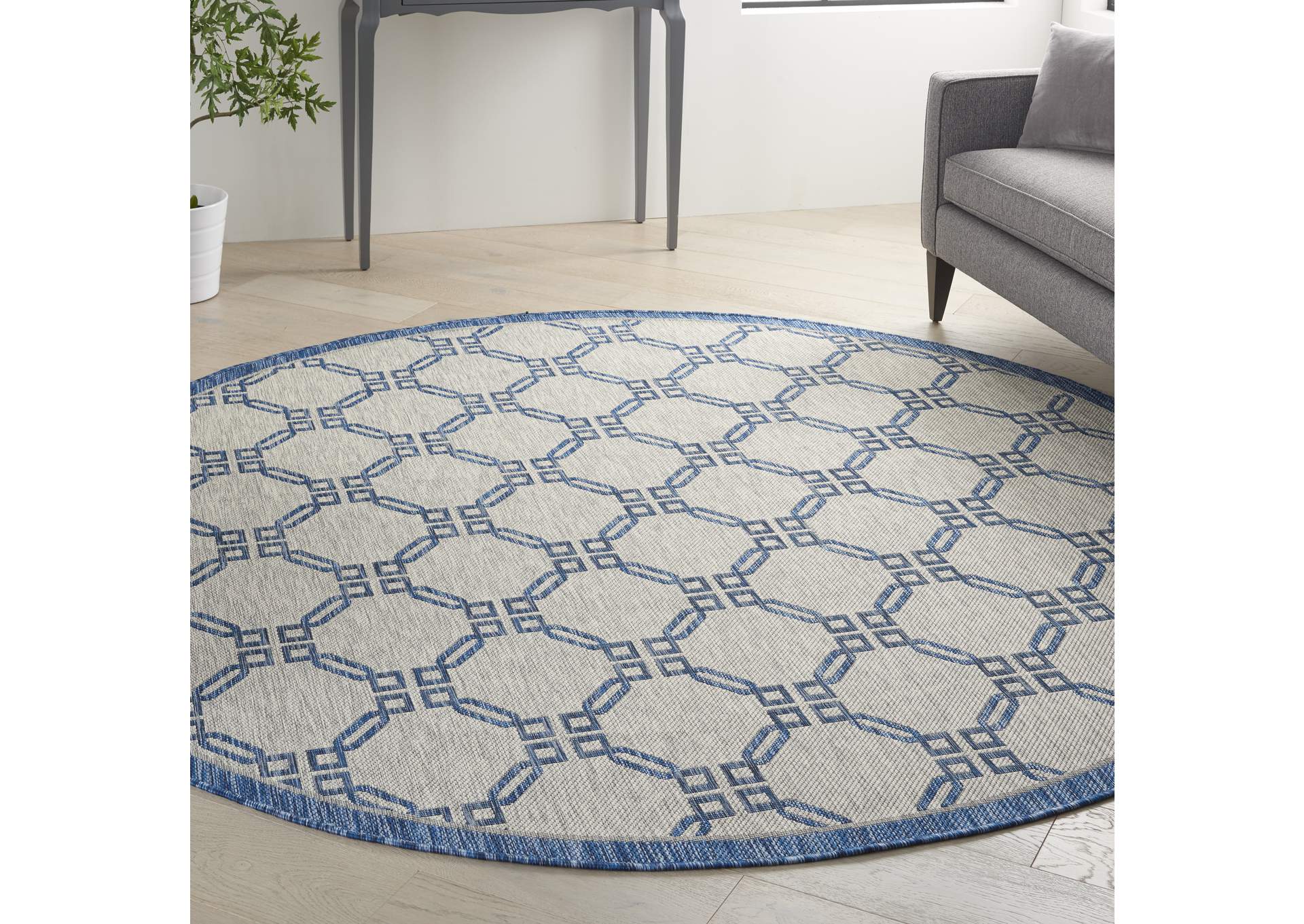 Nourison Country Side 8' Round Area Rug,Nourison