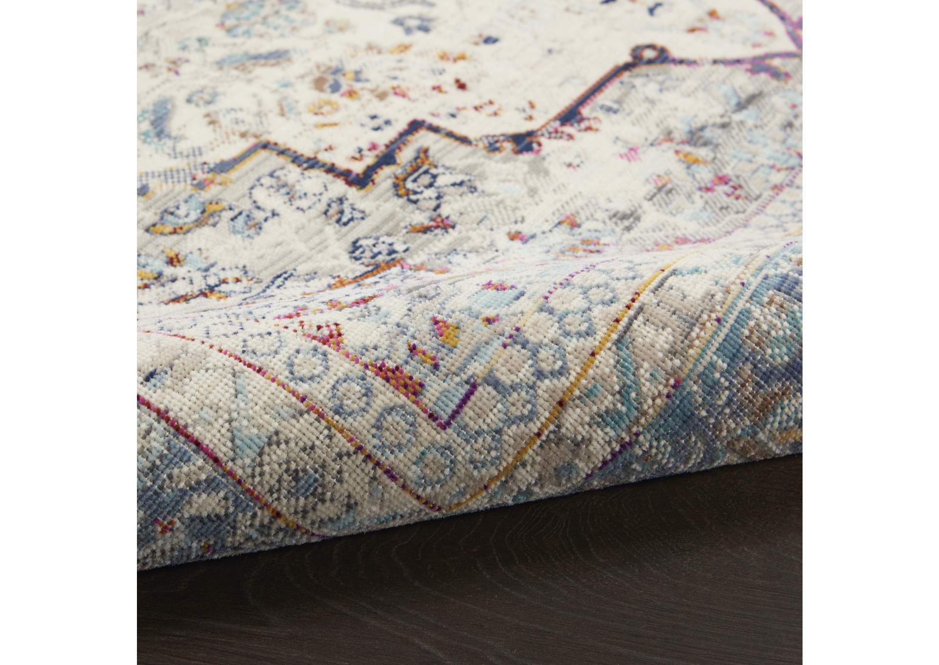 Nourison Vintage Kashan 8' Runner Area Rug,Nourison
