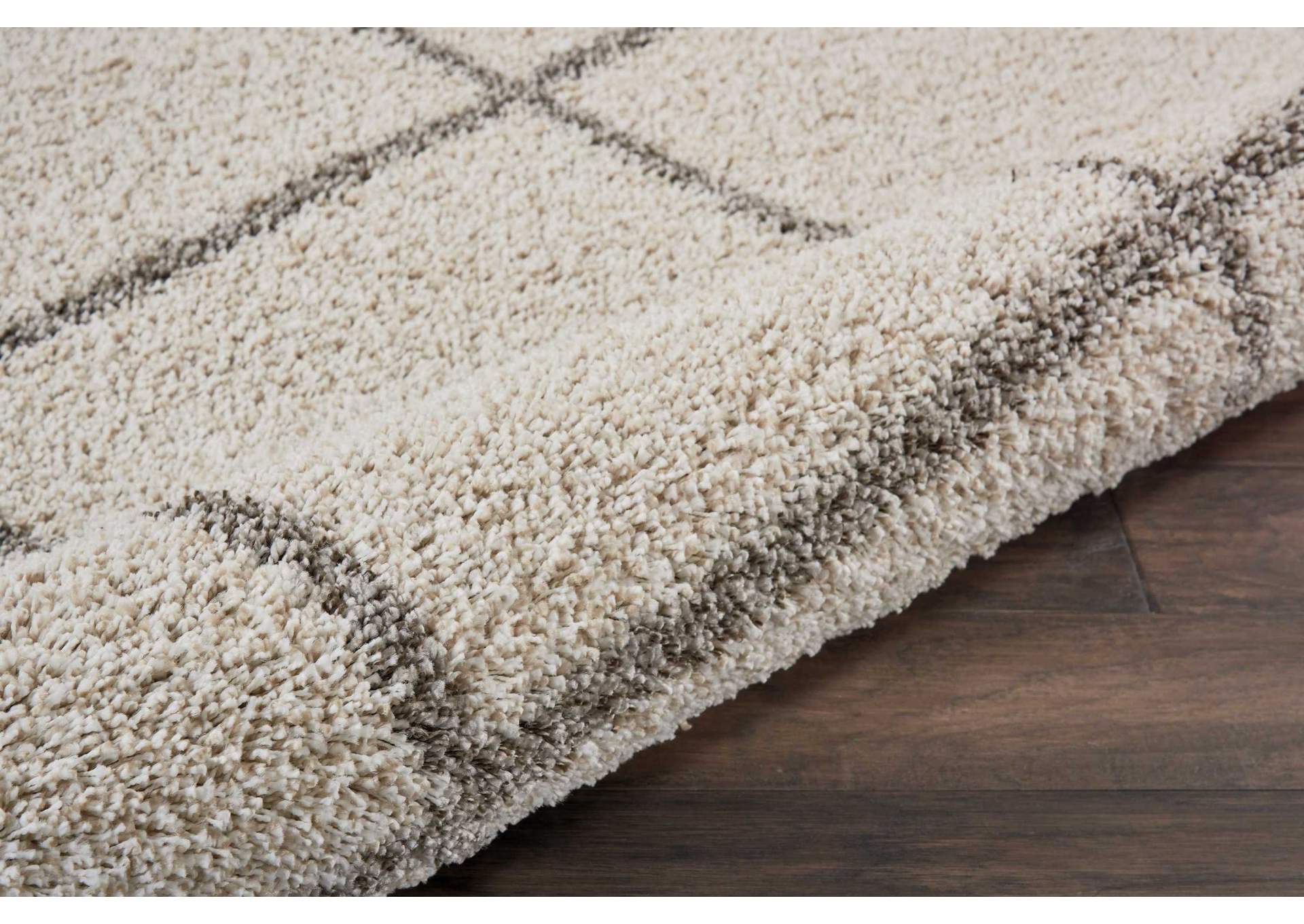 Nourison Brisbane BRI03 Beige 7' Round Rug,Nourison