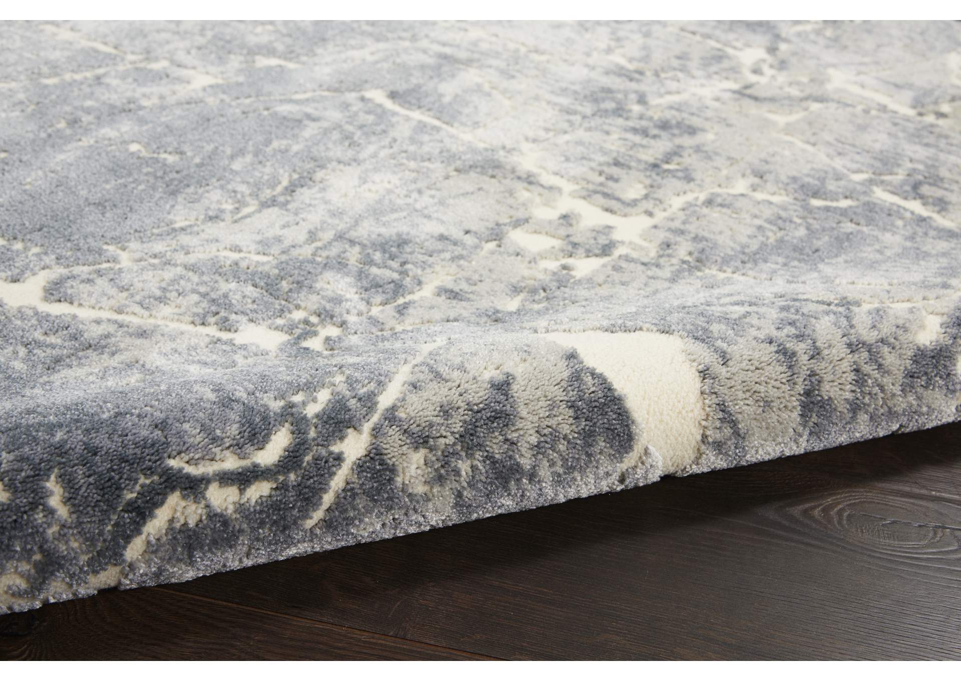 kathy ireland Home Sahara KI393 Charcoal Grey 4'x6' Area Rug,Nourison