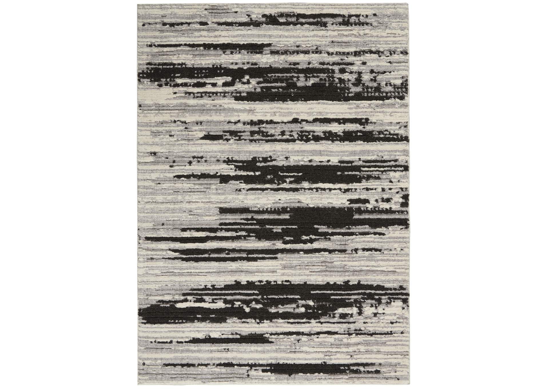 Nourison Zermatt 5' x 7' Ivory Neutral Area Rug,Nourison