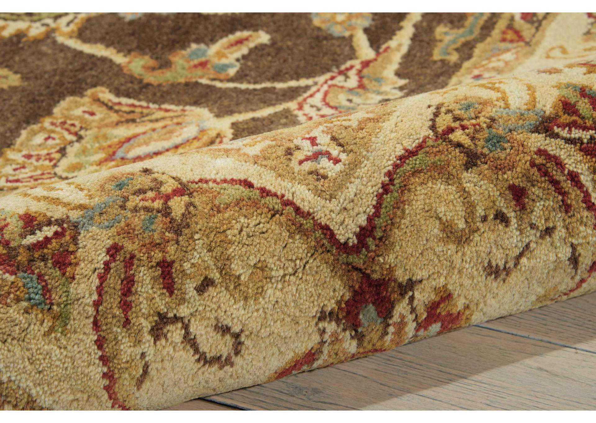 Nourison Jaipur JA23 Brown Multicolor 8'x11' Rug,Nourison