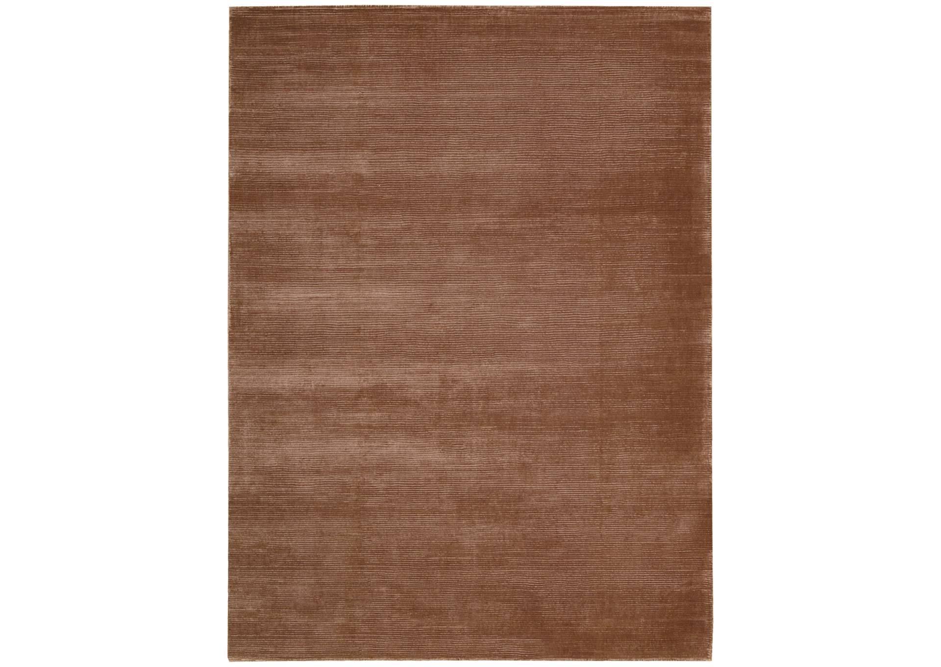 Calvin Klein Home Lunar LUN1 Brown 4'x6' Area Rug,Nourison