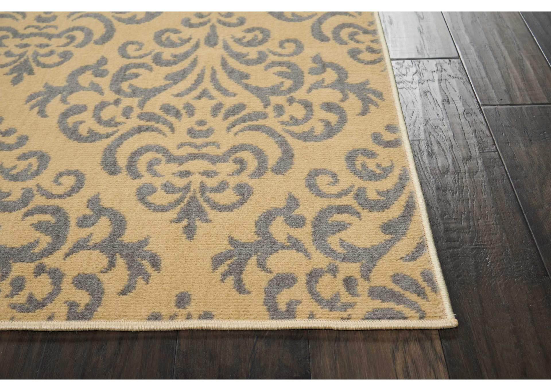 Nourison Grafix GRF06 Beige 8'x10' Large Rug,Nourison