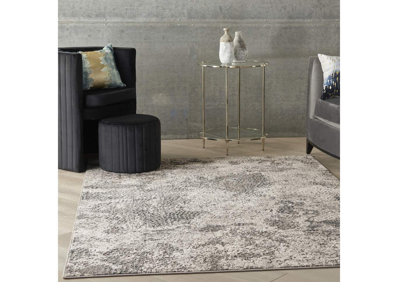 Michael Amini MA90 Uptown 4' x 6' Area Rug,Nourison