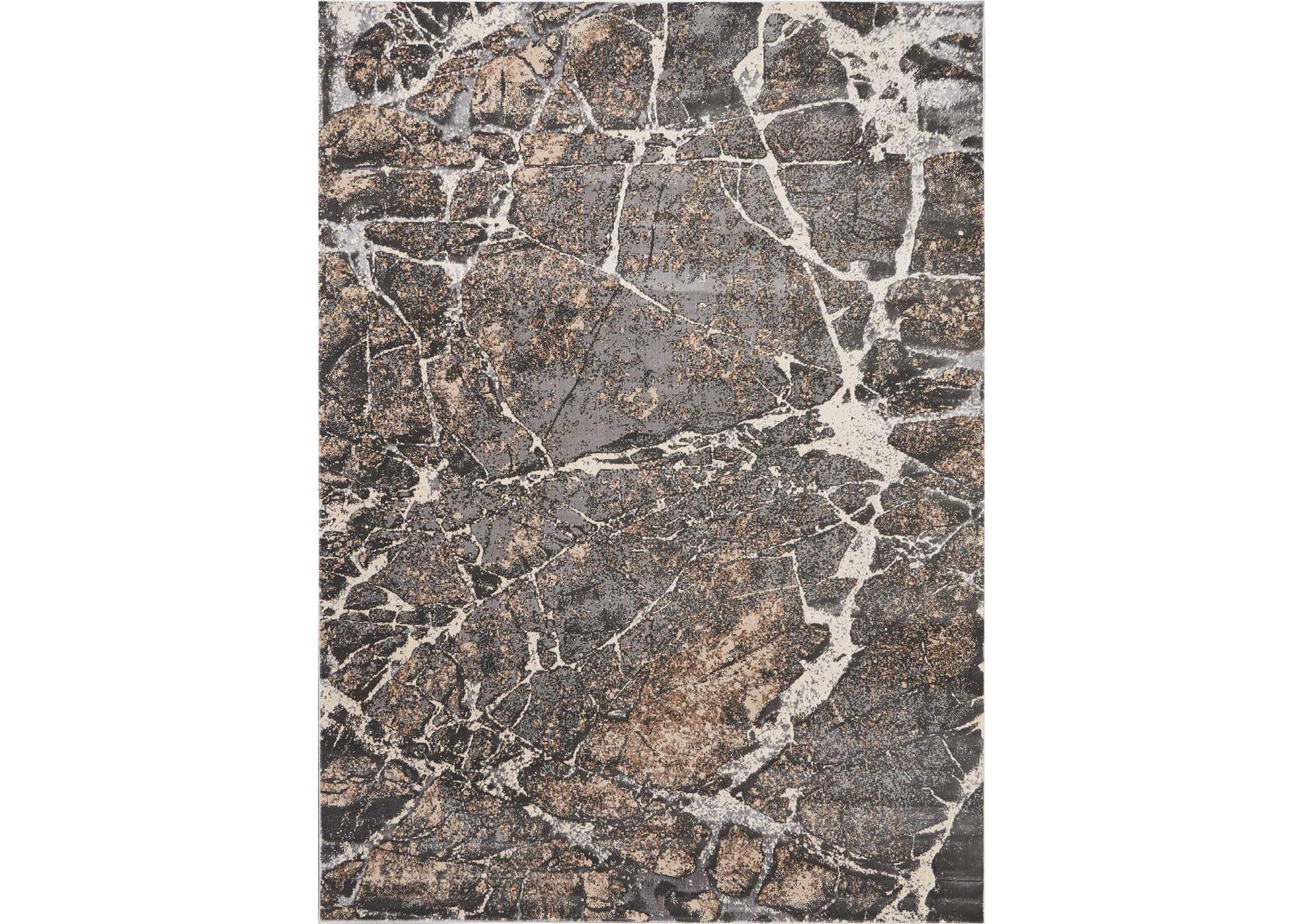 kathy ireland Home Heritage KI351 Grey 9'x13' Oversized Rug,Nourison