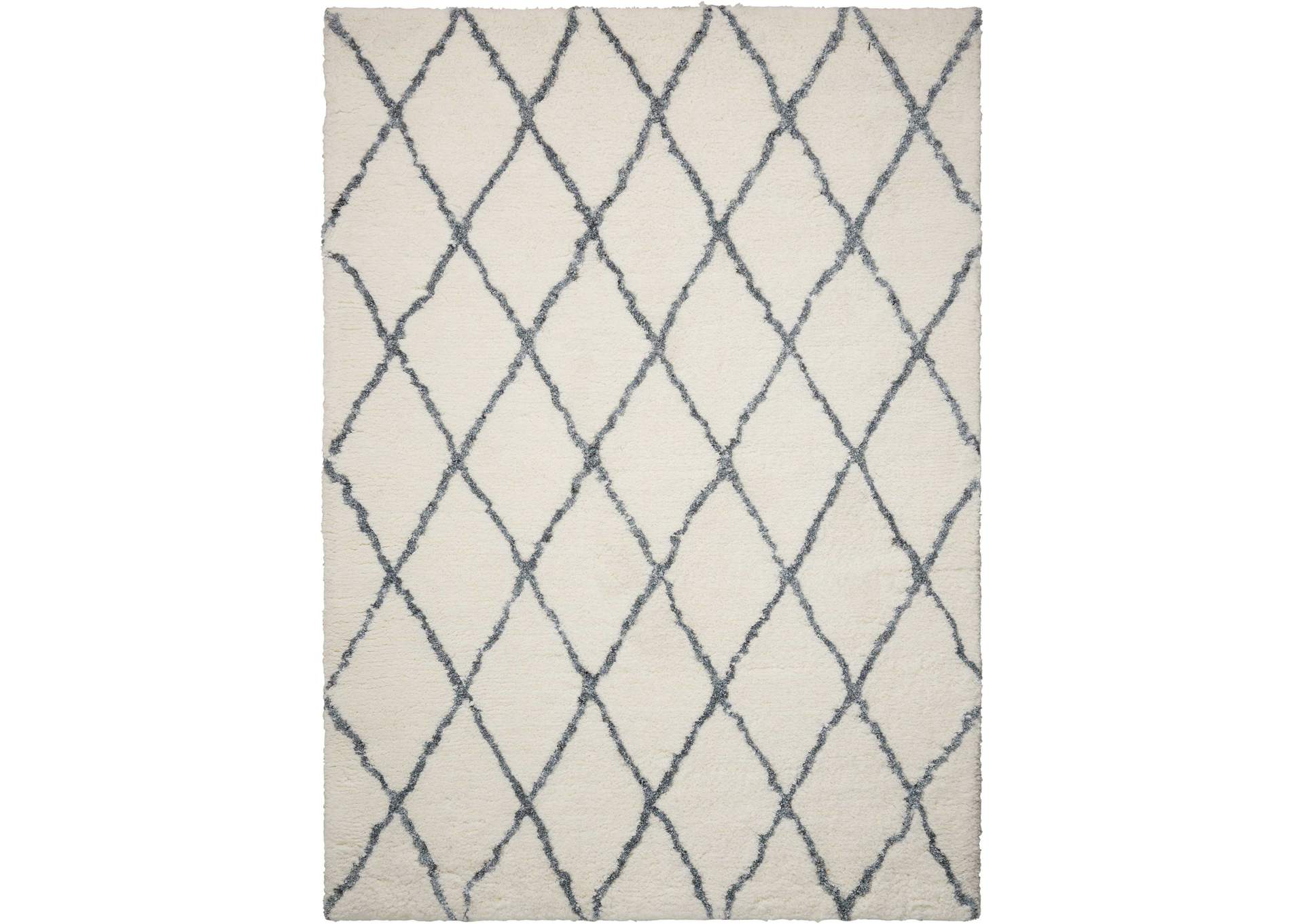 Nourison Galway GLW11 Grey and White 8'x10' Rug,Nourison