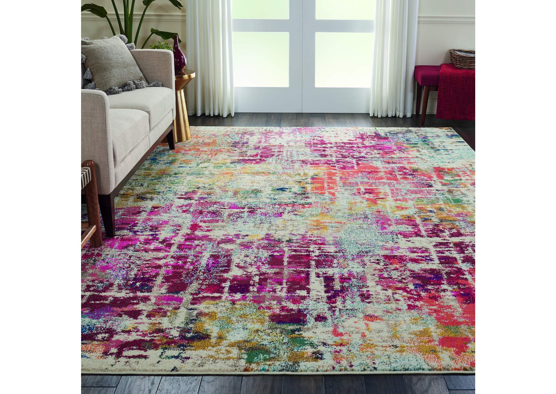 Nourison Celestial CES13 Multicolor 8'x11' Oversized Rug,Nourison