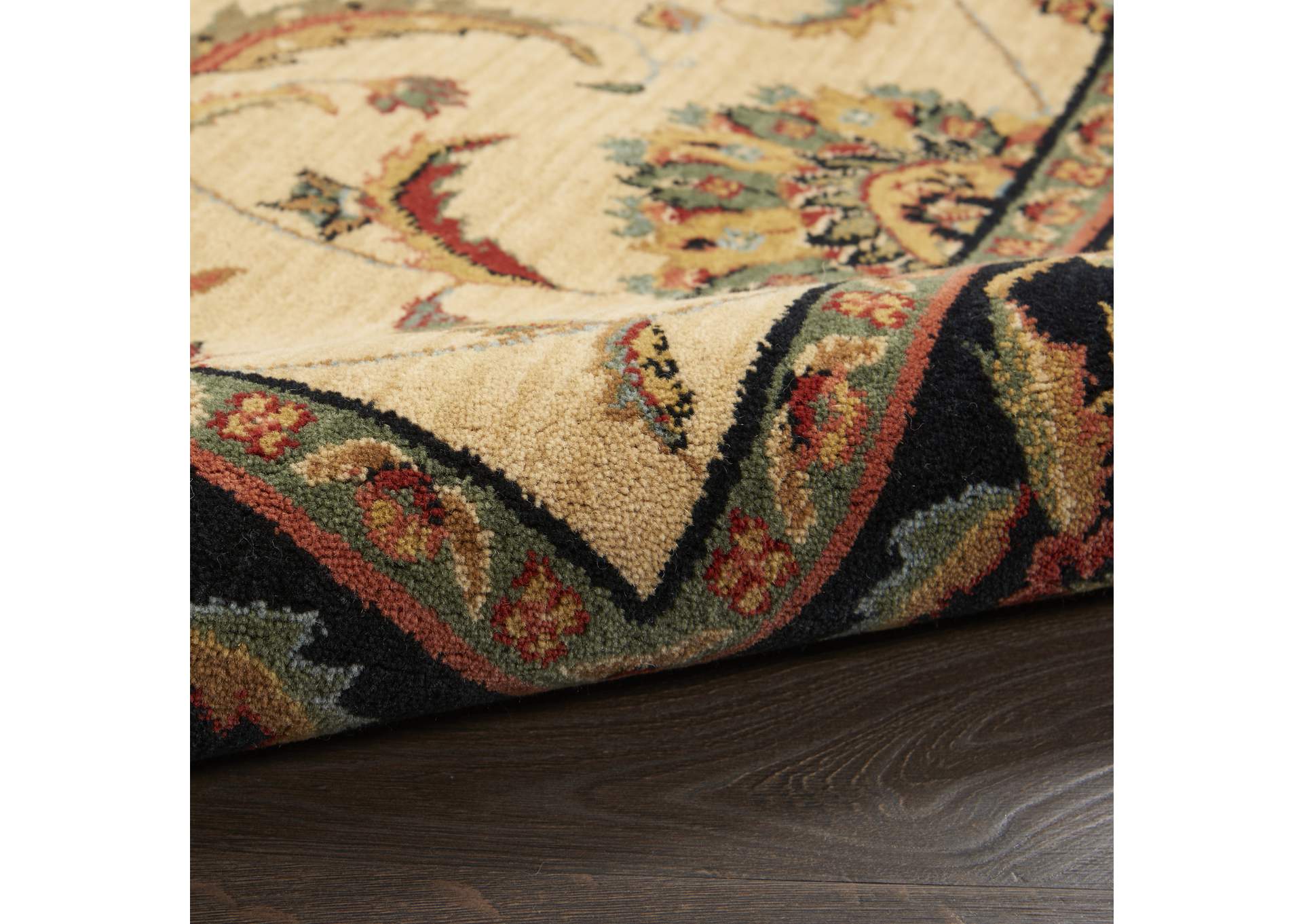 Nourison Living Treasures LI04 Beige Multicolor 5'x8' Area Rug,Nourison