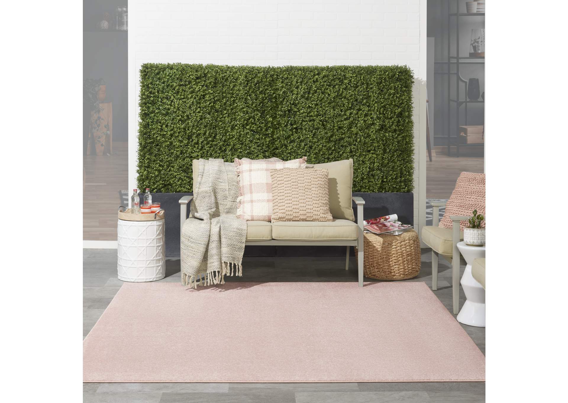 Nourison Nourison Essentials 5' Square Area Rug,Nourison