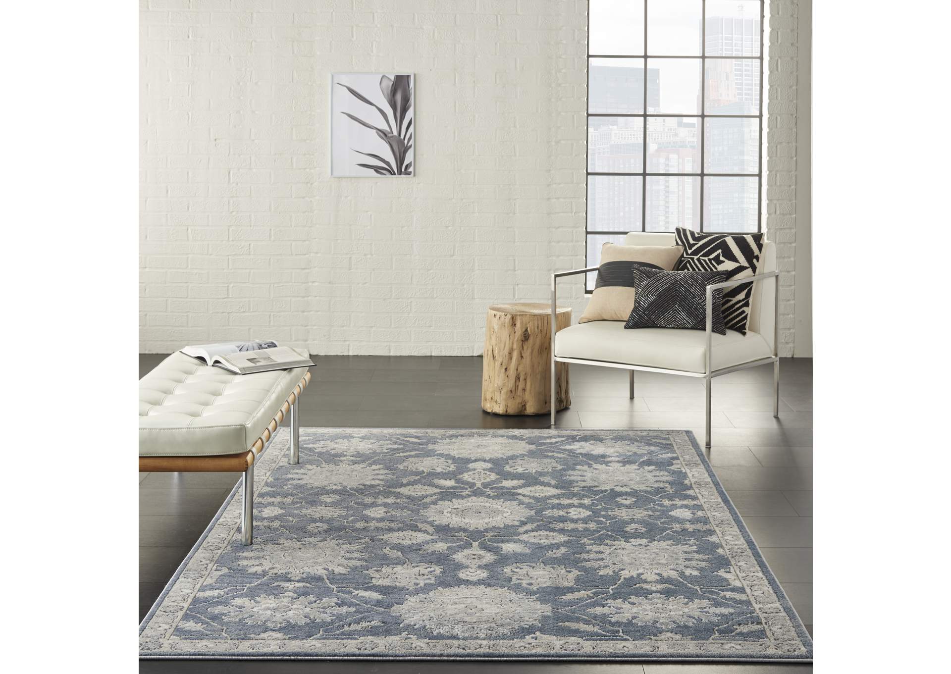 Nourison Quarry 4' x 6' Persian Area Rug,Nourison