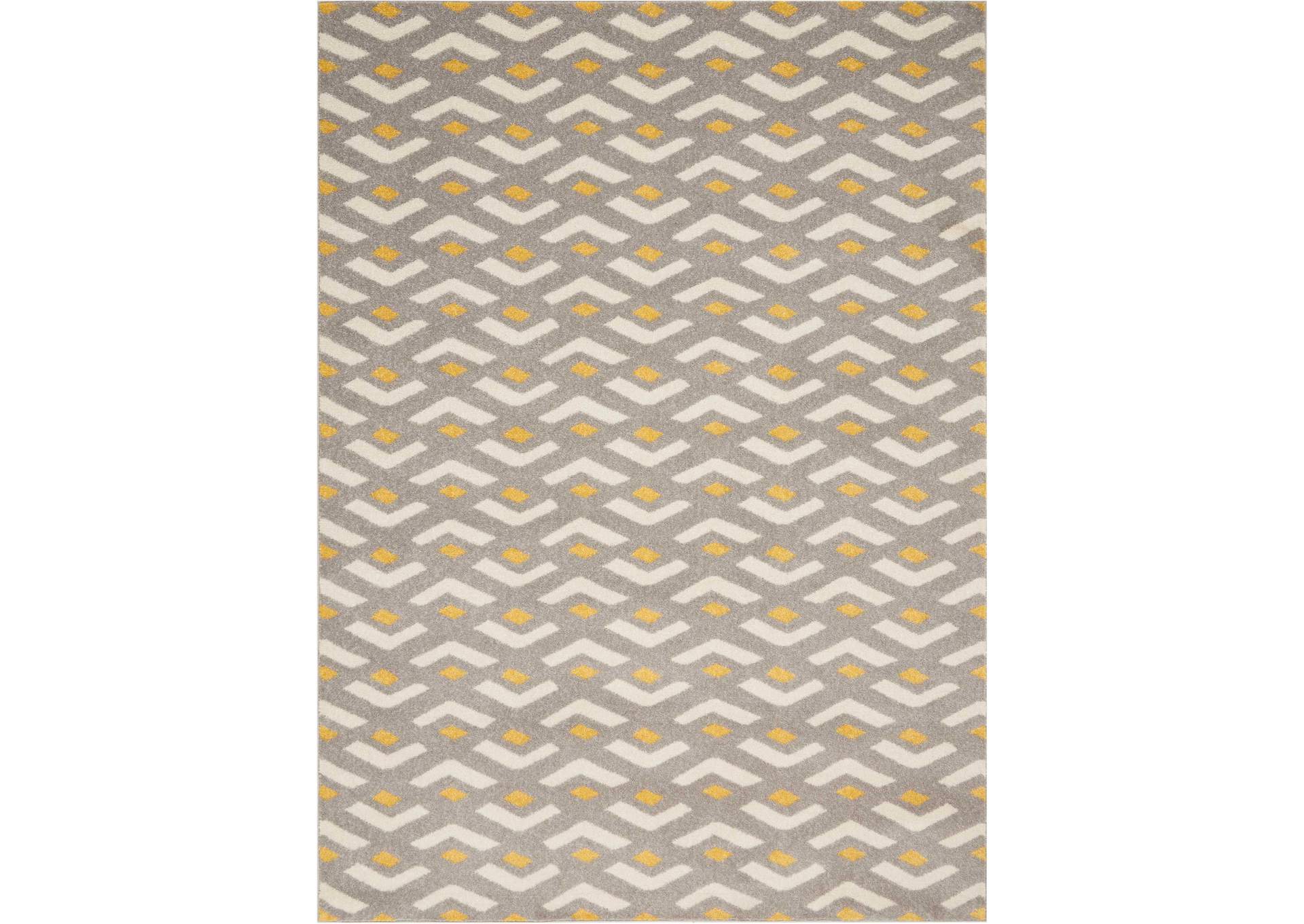 Nourison Harper DS300 Grey 5'x7' Area Rug,Nourison