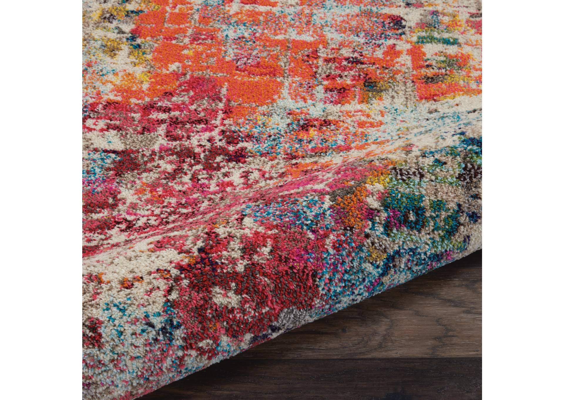 Nourison Celestial CES13 Multicolor 4'x6' Colorful Area Rug,Nourison