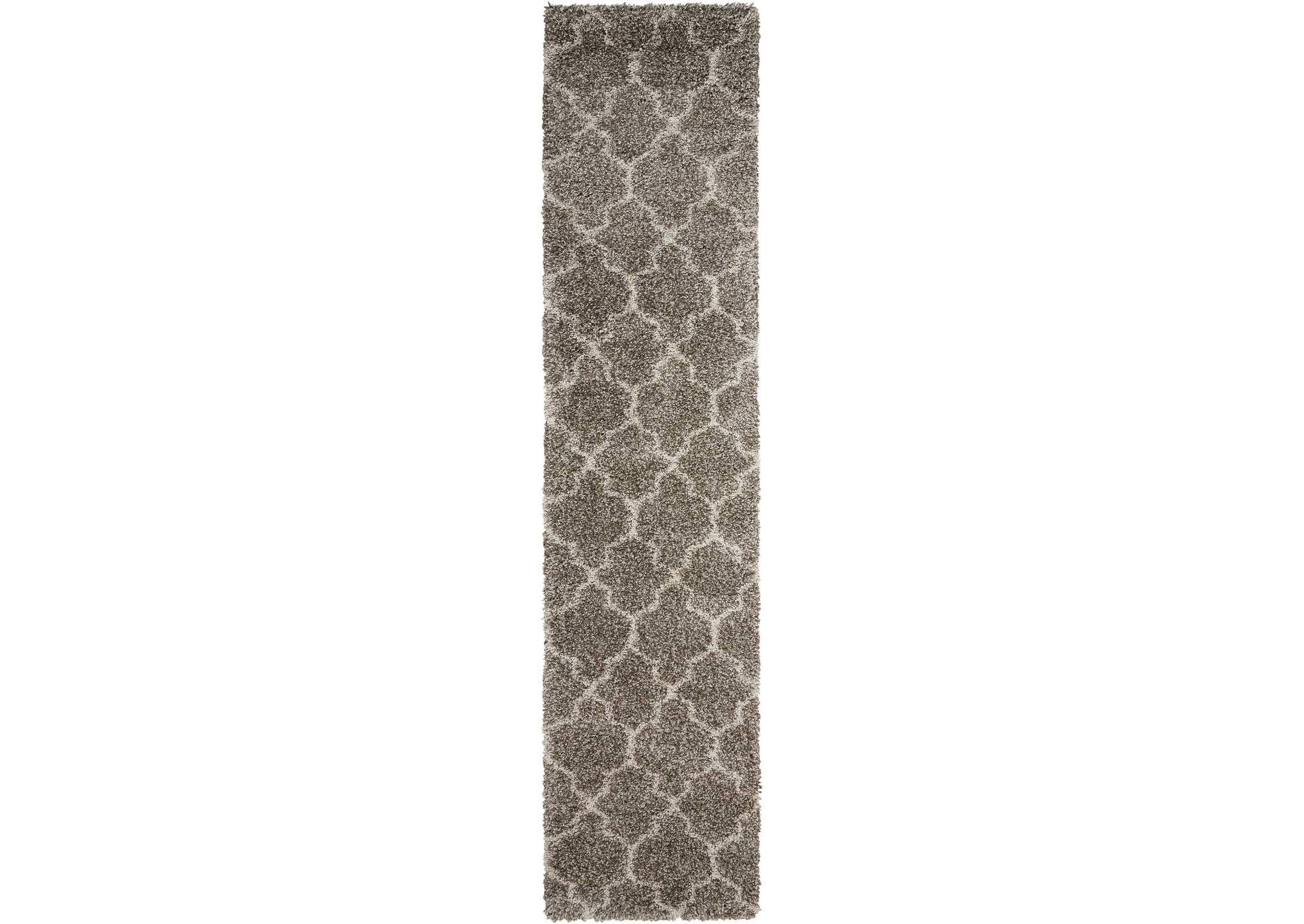 Nourison Amore AMOR2 Beige 10' Runner Hallway Rug,Nourison