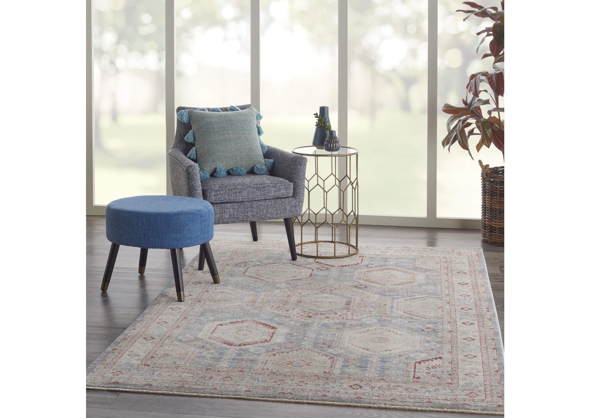 Nourison Homestead 5'x8' Traditional Area Rug,Nourison
