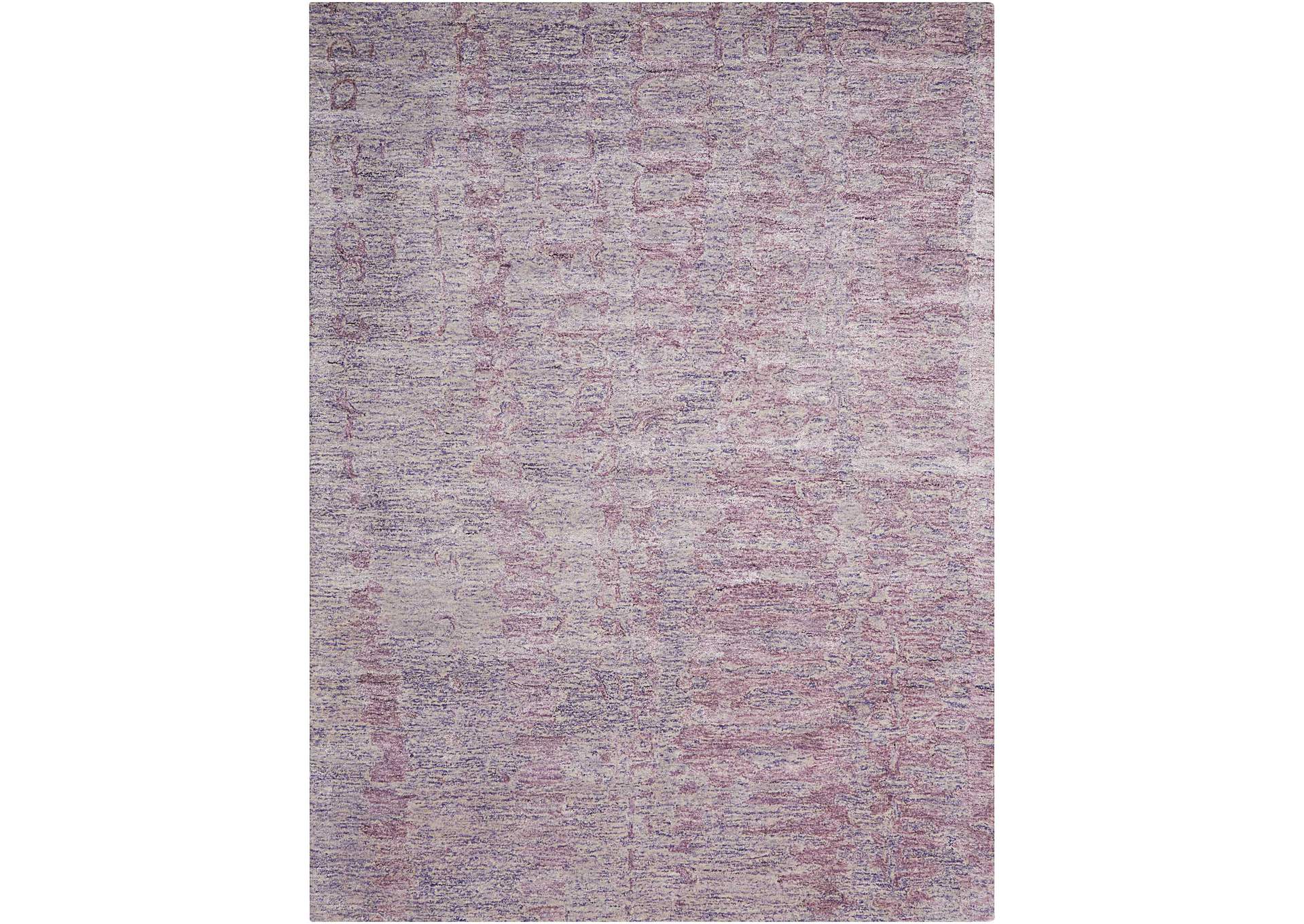Nourison Gemstone GEM04 Purple 4'x6' Area Rug,Nourison